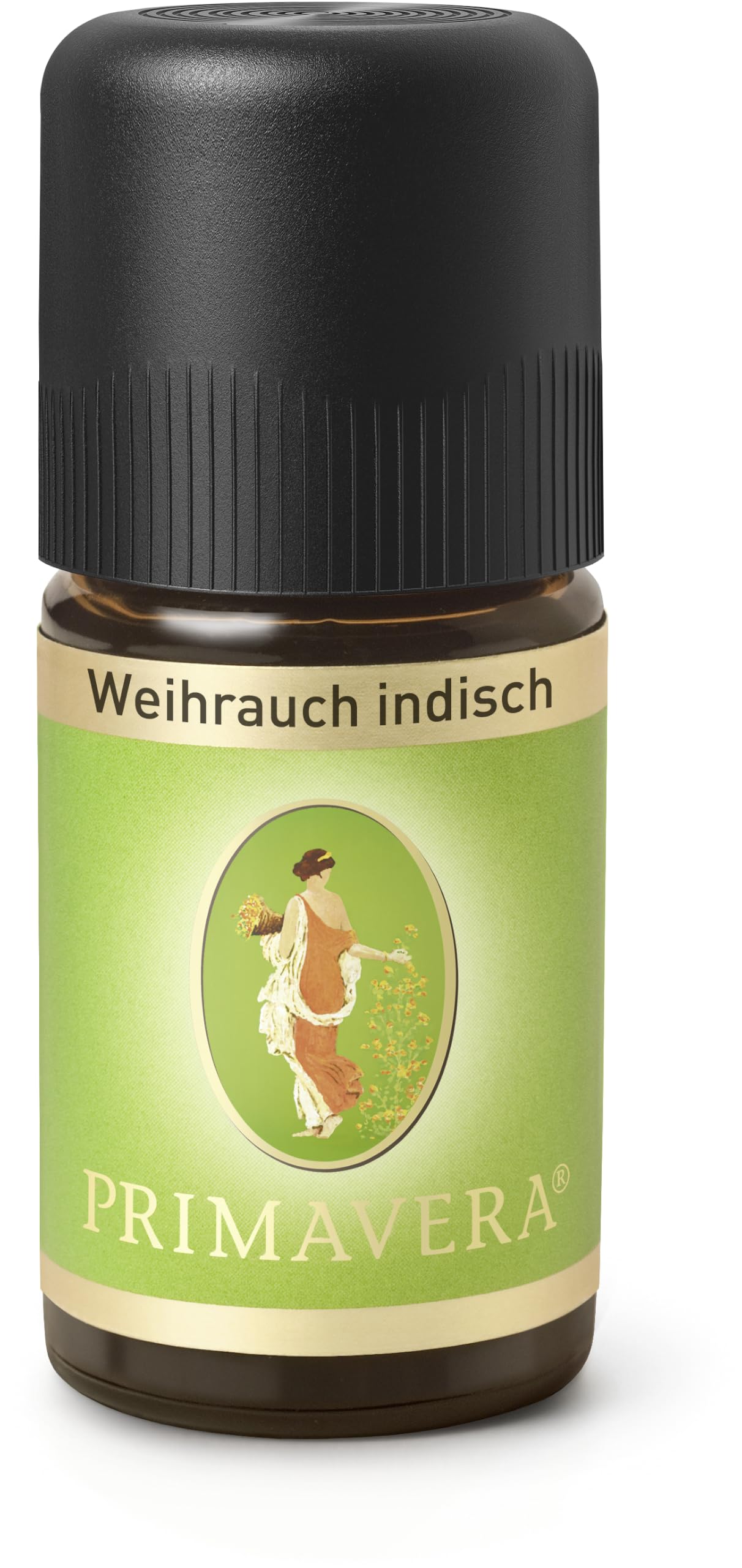 PRIMAVERA Ätherisches Öl Weihrauch indisch 6 x 5 ml - Aromaöl, Duftöl, Aromatherapie - reinigend, ausgleichend - vegan
