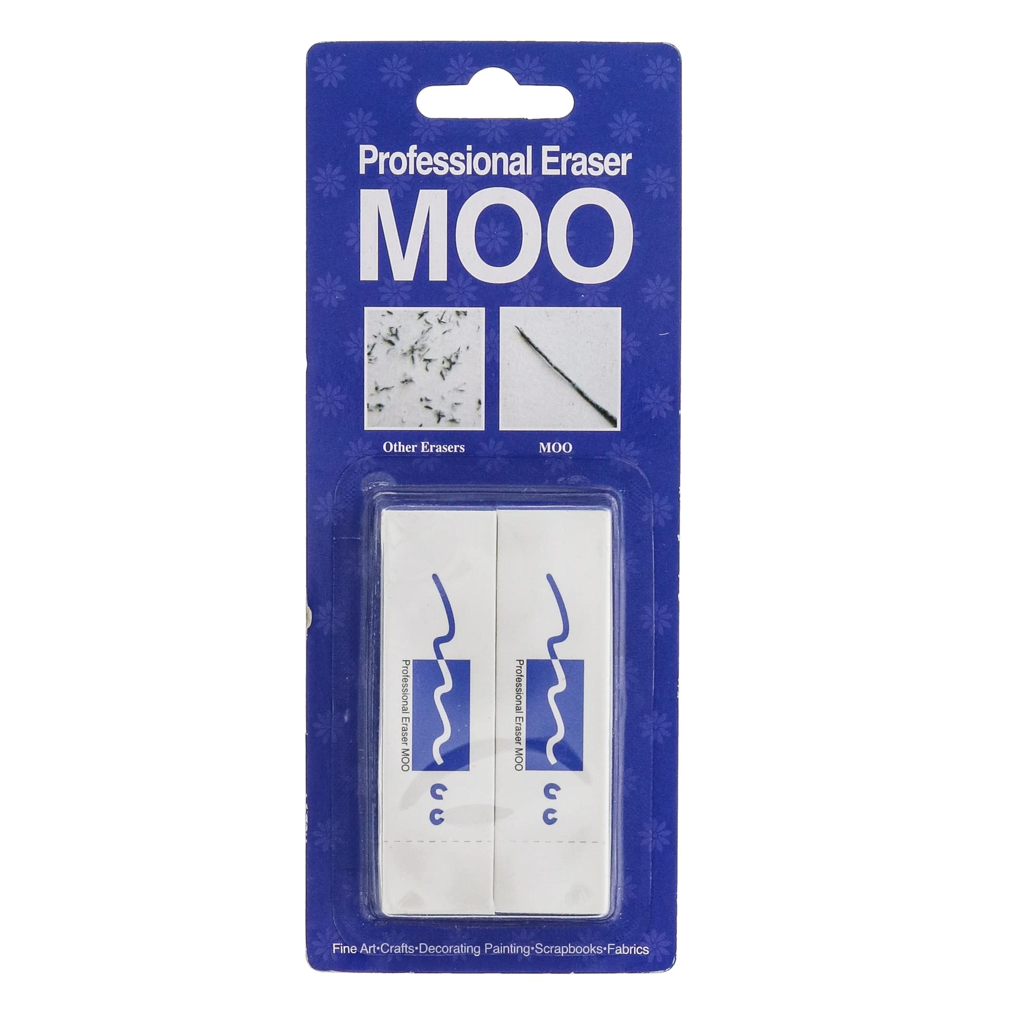 MOO PRO ERASER 39GR/MED 2/PK