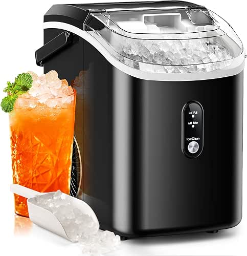 Nugget Ice Makers Countertop with Soft Chewable Pellet Ice, 7