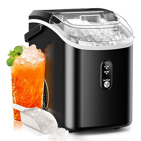 10 Best Ice Makers That Will Keep Your Drinks Ice-Cold All Summer Long! Nugget Ice Makers Countertop with Soft Chewable Pellet Ice