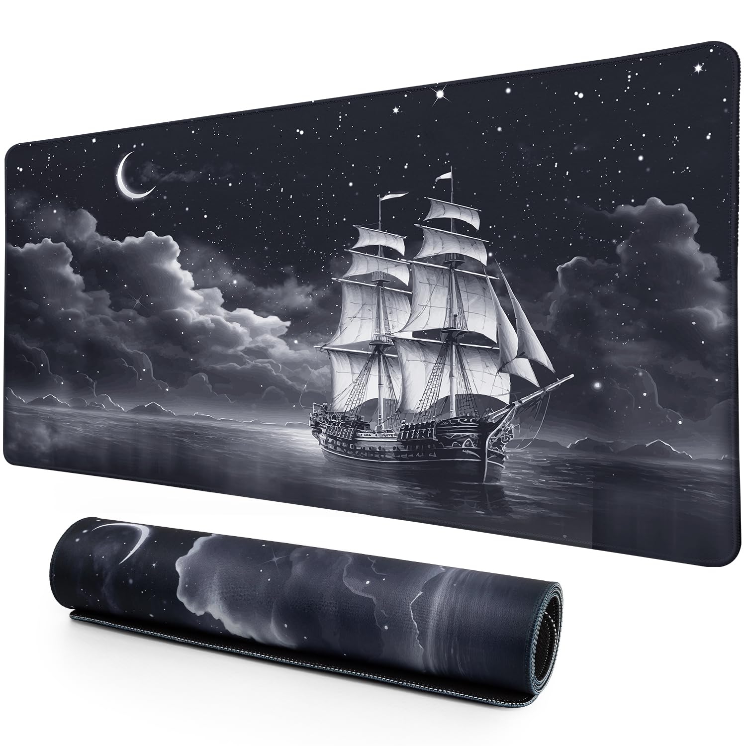 Lokigo Desk Pad, Office Desk Mat, Extended Large Gaming Mouse Pad, Desk Decor Mousepad Keyboard Writing Mat with Non-Slip Rubber Base for Office