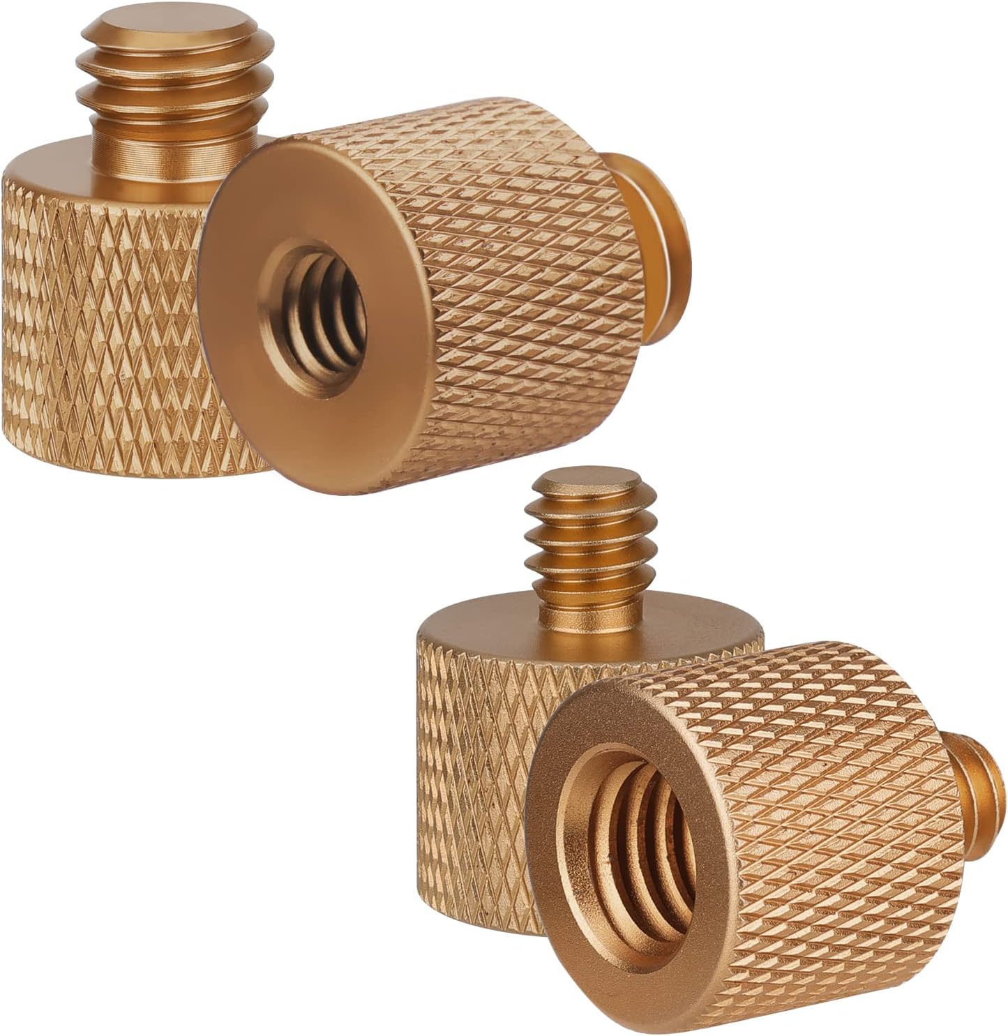 Kit adaptadores de rosca 1/4 e 3/8 para microfone