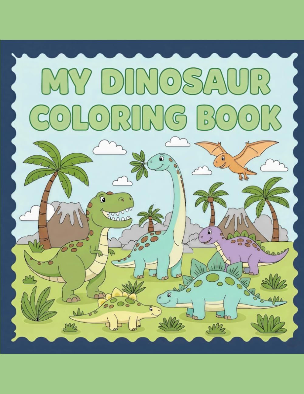 My Dinosaur Coloring Book