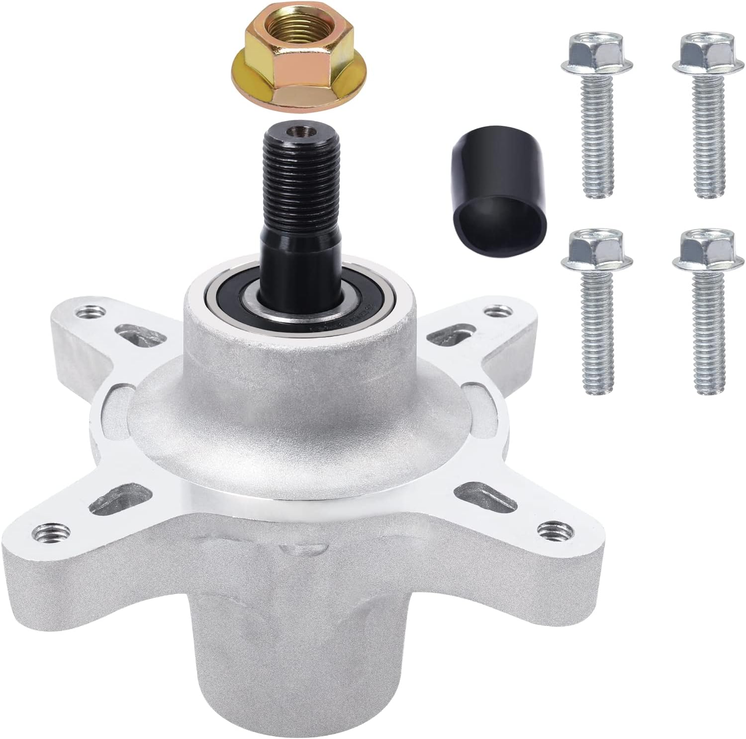 KOOTANS Lawn Mower Spindle Replace for Toro Exmark Oz-line, Toro SS4235 SS5000 SS4200 and Timecutter 5060, Part Numbers 117-7267, 117-7439, Replacement Mower Deck 34" 42" 50" 60" Spindle Assembly