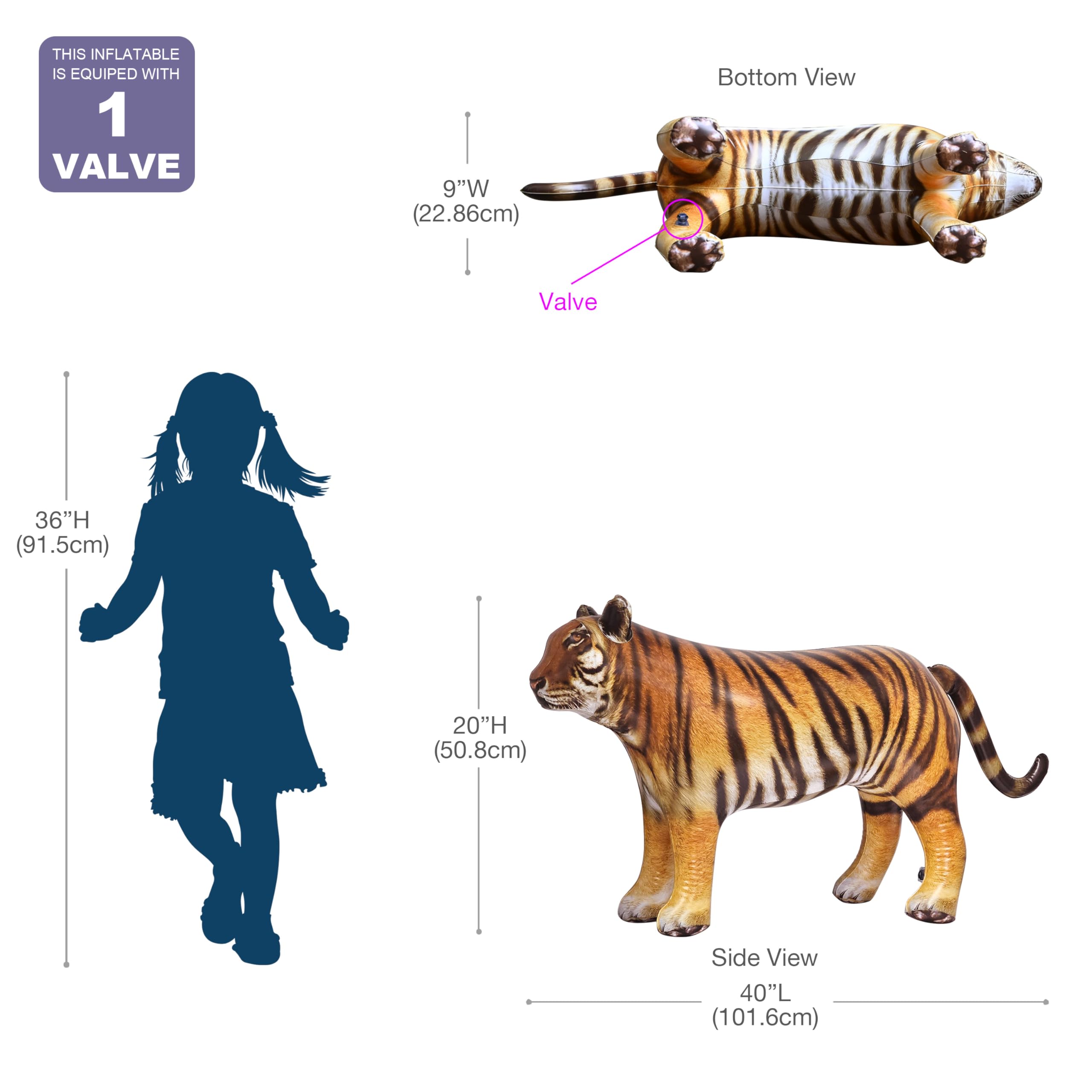 Jet Creations African Theme Wildlife Animal Inflatable