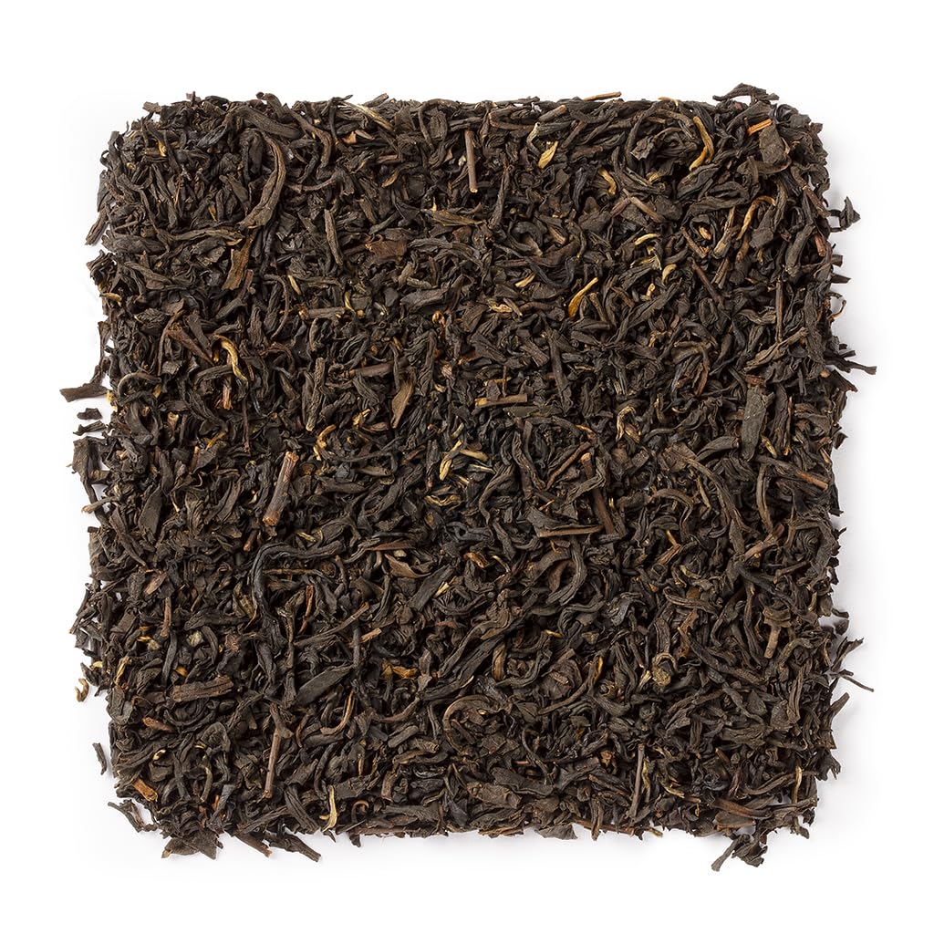 WHF Lychee Black Tea, Premium Loose Leaf, Natural Fruit-Infused Black Tea with Rich Lychee Fragrance, High Caffeine, 4 Ounce