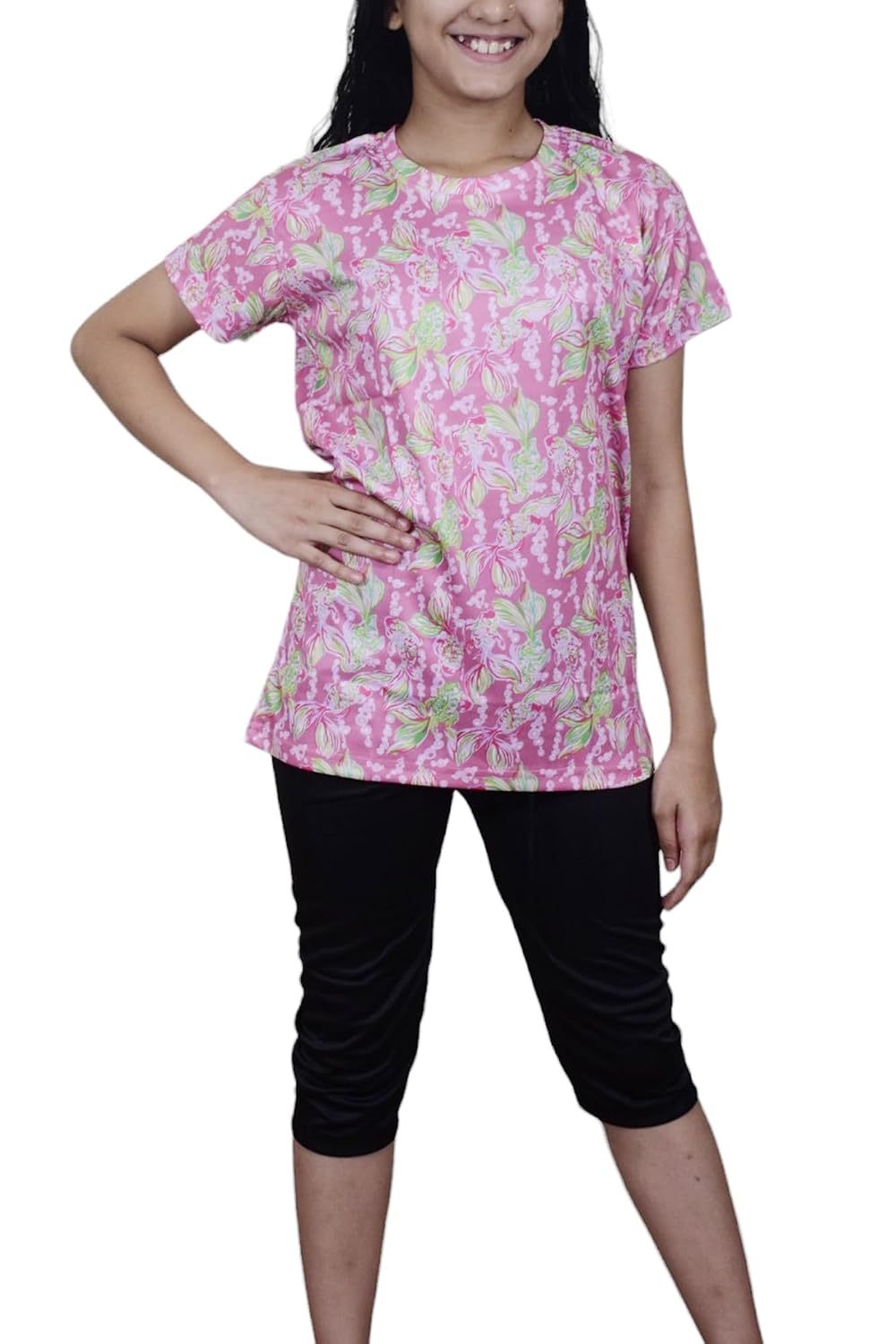 Aqua Holic Two Piece Swimming T-Shirt & Capri for Women Without Pads - Review, Price and Buying Guide