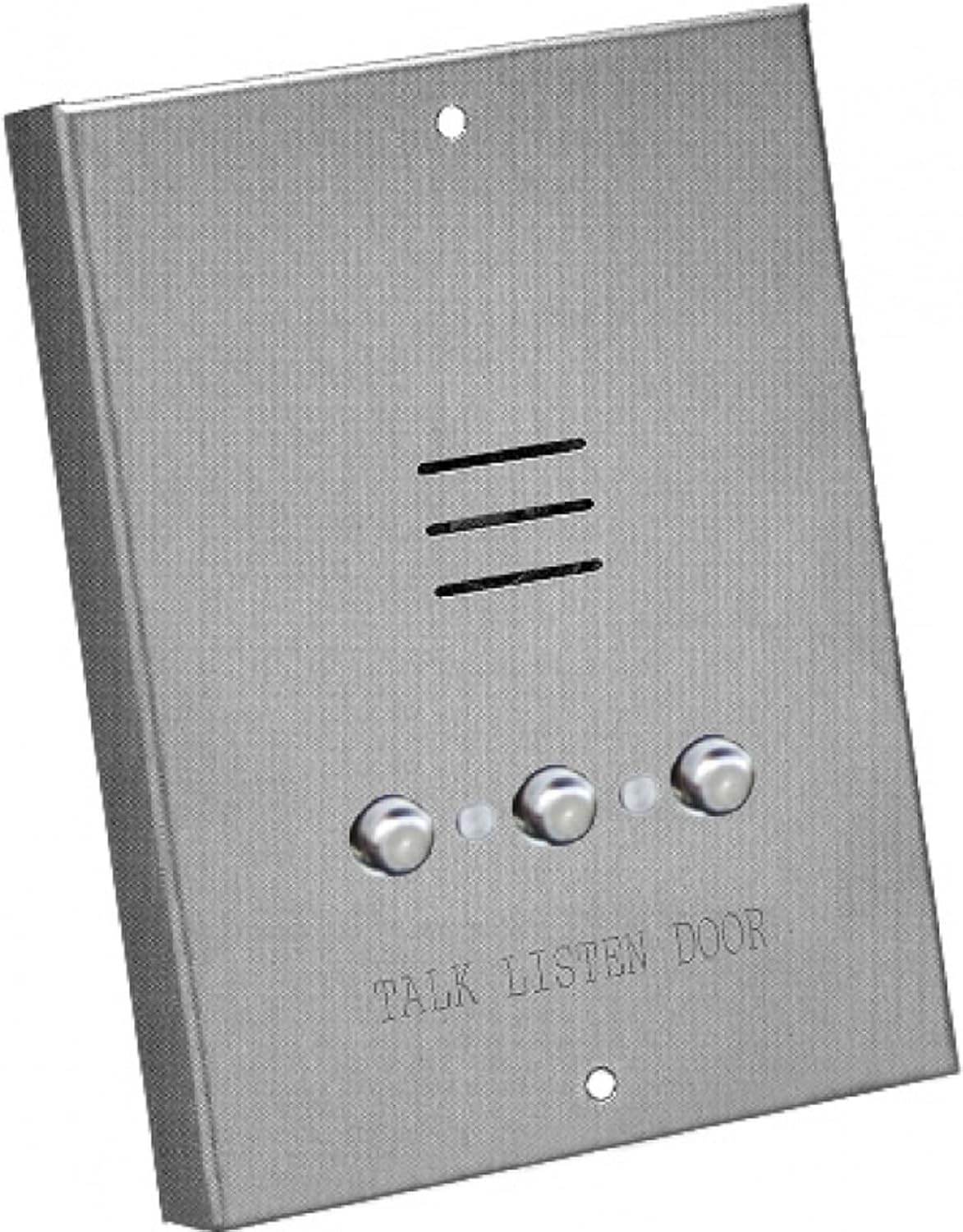 Alpha Communications IS407AS 5-Wire Apartment Intercom Station - Tamper and Vandal-Resistant - Surface; Metal Push-Buttons and Screw Terminals; Used with Optional BP407S Backplate