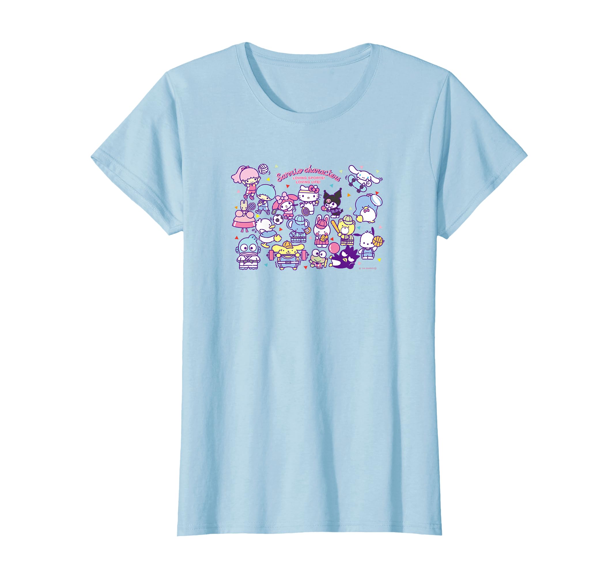 Amazon | サンリオキャラクターズ スポーツミックス ライトカラー T