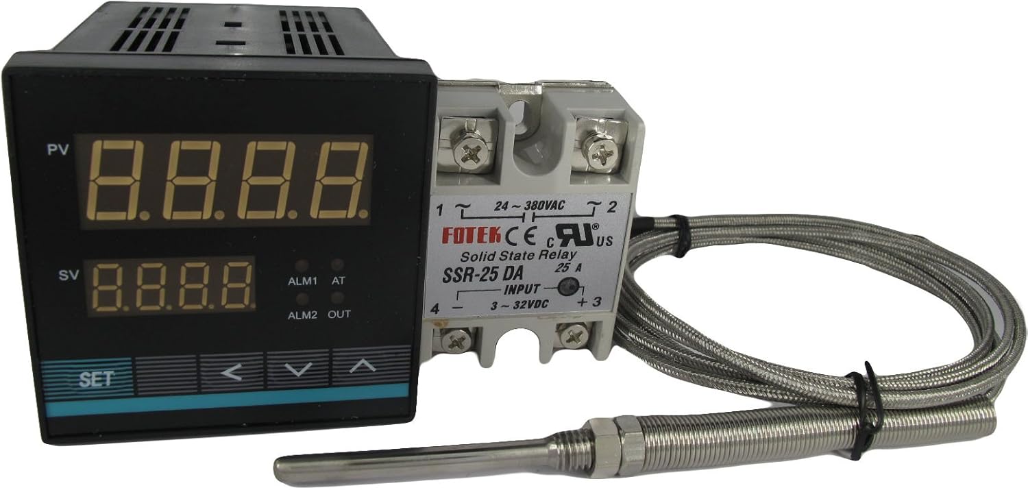 Buy Universal PID Temperature Controller with Solid State Relay