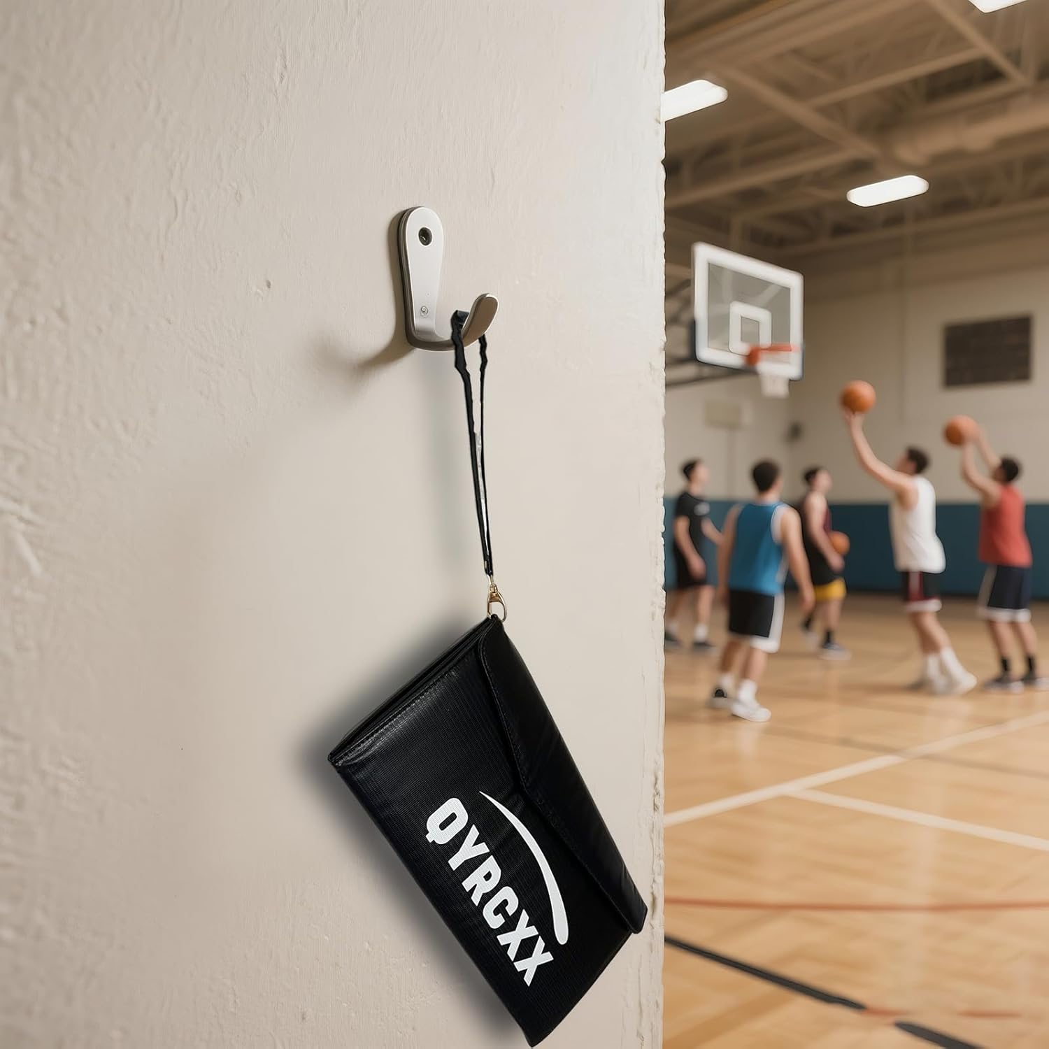 Portable Basketball & Volleyball Sticky Mat - 60 Traction Sheets, Foldable, Reusable, Non-Slip Traction Board for Court Shoe Grip Enhancer, Perfect for Hardwood Floors - Traction Mat for Sport Courts