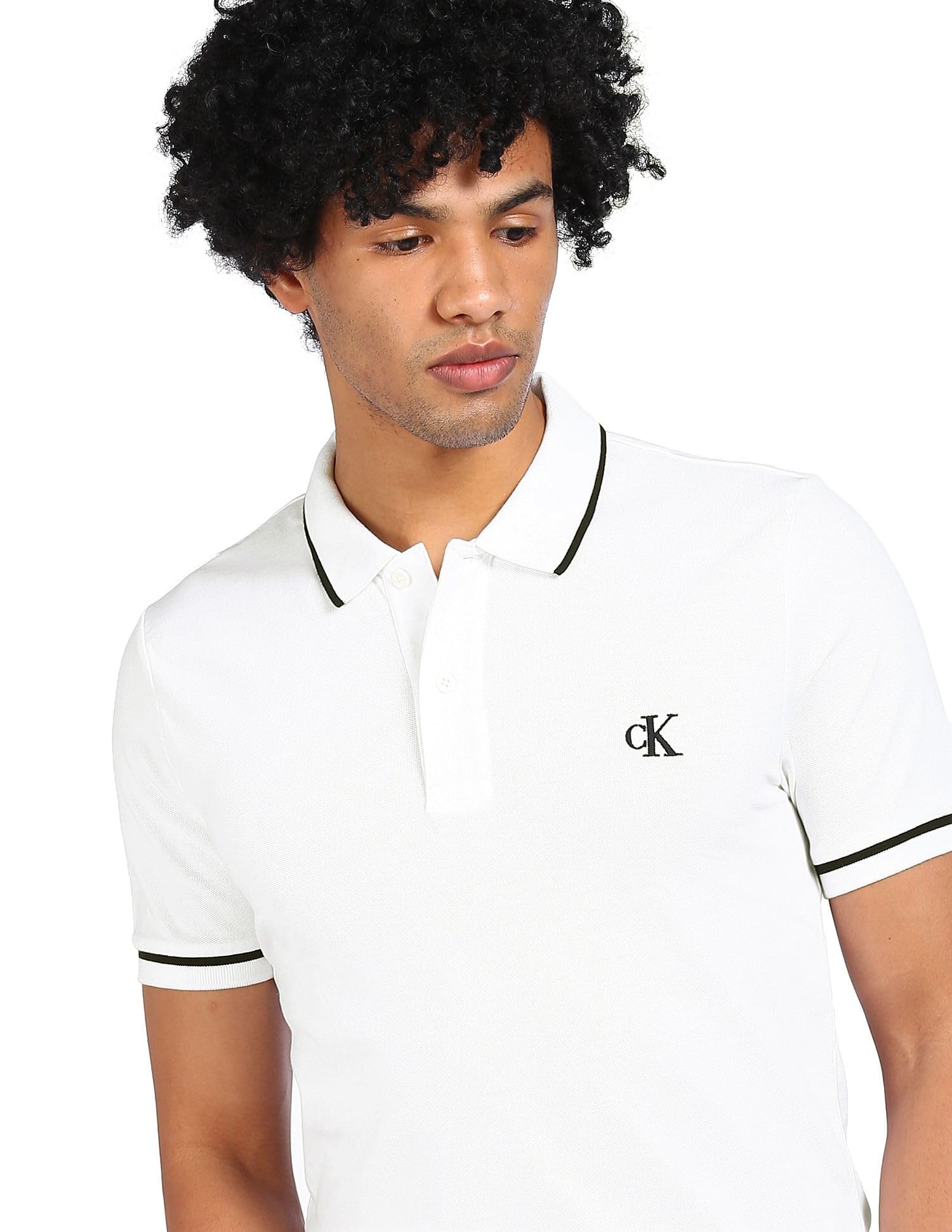 Calvin Klein Jeans Polo de Manga Corta para Hombre