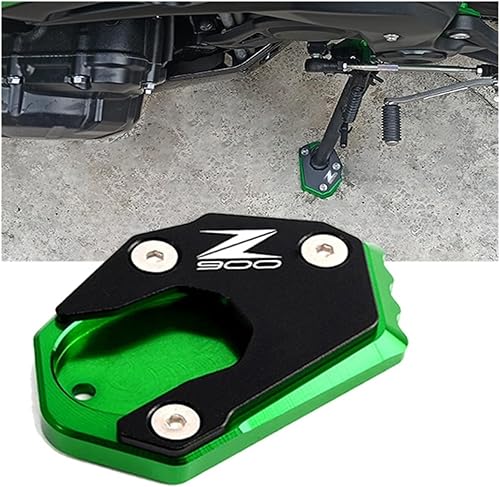 Miniatura 4 de Compatible with Z900 Z900RS Z900SE 2017-2020 2021 2022 Motorcycle Kickstand Foot Extension Side Stand Enlarger Pad (Color  Z900 Gold, Size  1)