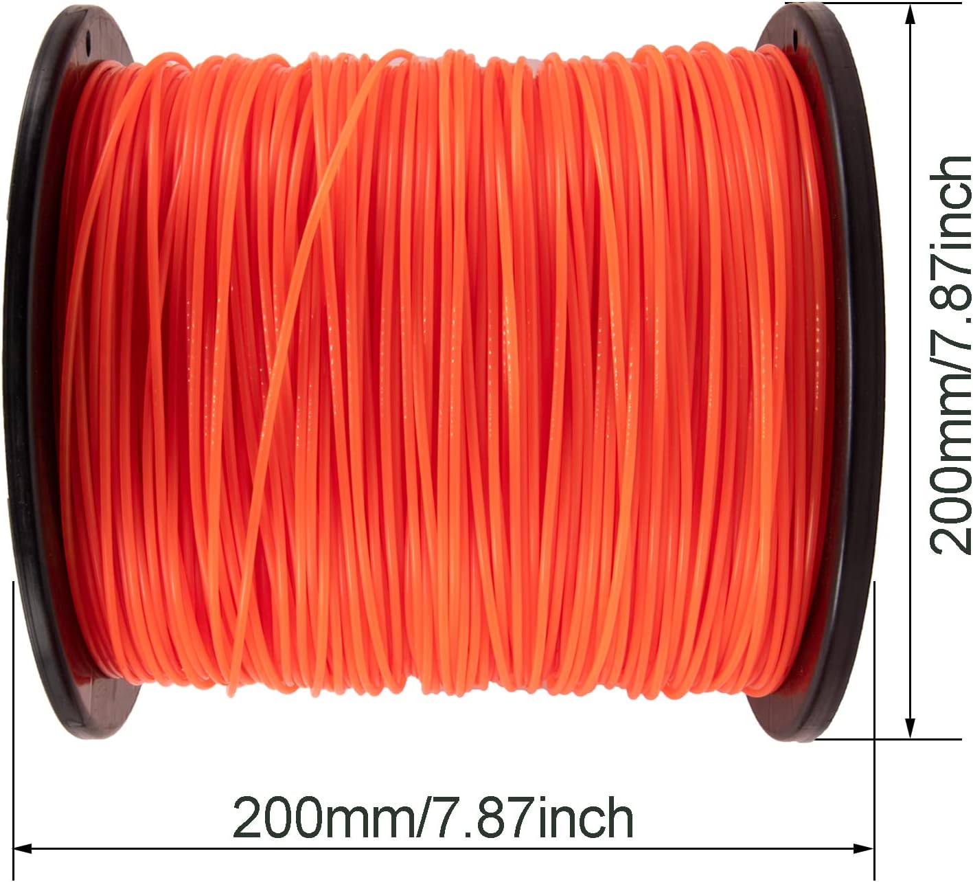 KAKO 080 Trimmer Line, Round 0.080 String Trimmer Line, 080 Weed Eater String, 0.080" Weed Wacker Eater String, Trimmer String 080, Trimmer Line .080Inch-2000Ft-5Lb for Most String Trimmers