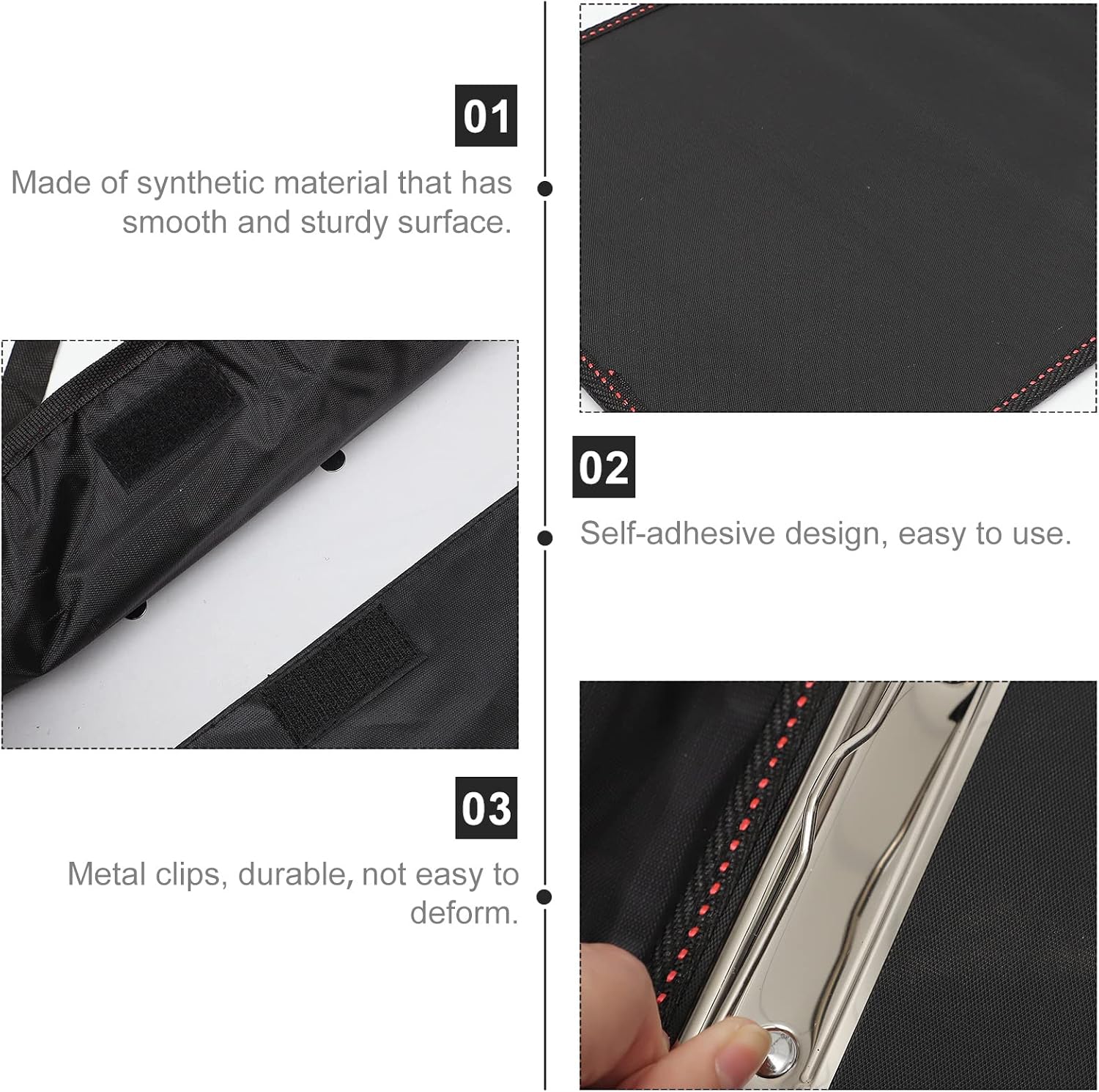 ARTIBETTER Waterproof Sketch Board 16.92 X 11.81 X 0.51 in Portable Drawing Clipboard with Clip Smooth Synthetic Surface for Sketching Writing Classroom Outdoor Field Use image 5