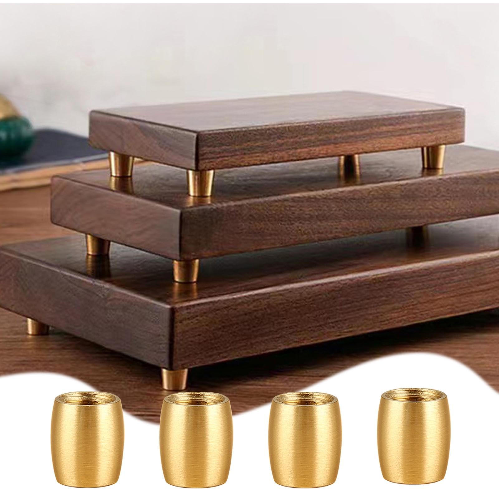 Amazon.co.jp: 金属製家具脚、家具用脚, 家具用小脚 真鍮椅子脚