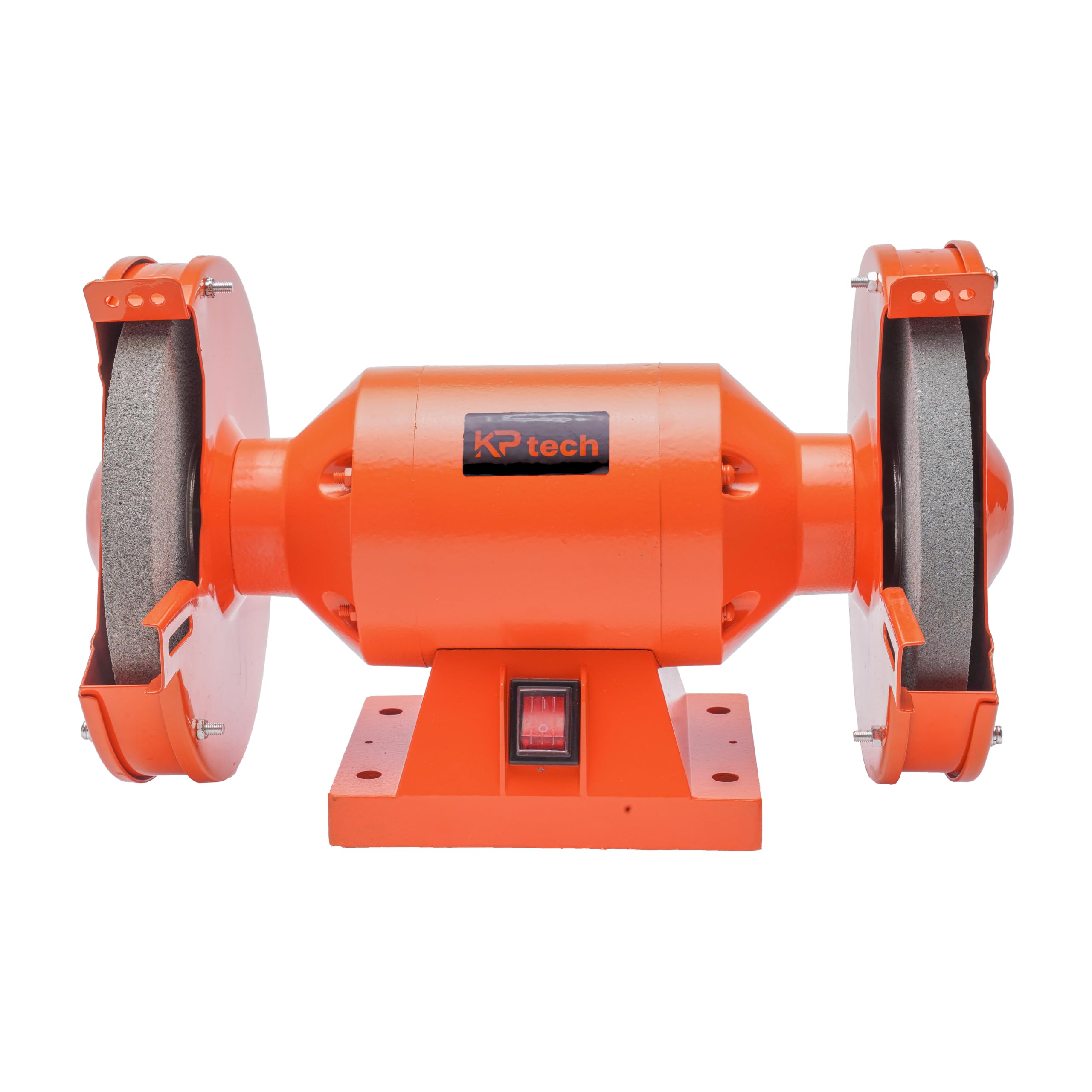 KP Tech Bench Grinder 8" | 350 W | High Speed Of 2950 RPM | Wheel Size 200 MM | With Adjustable Work Rest | With Tool Rest | Heavy Duty Aluminium Base | With 1 Set Eye Shield (B0D9LH83NC) Amazon Price History, Amazon Price Tracker
