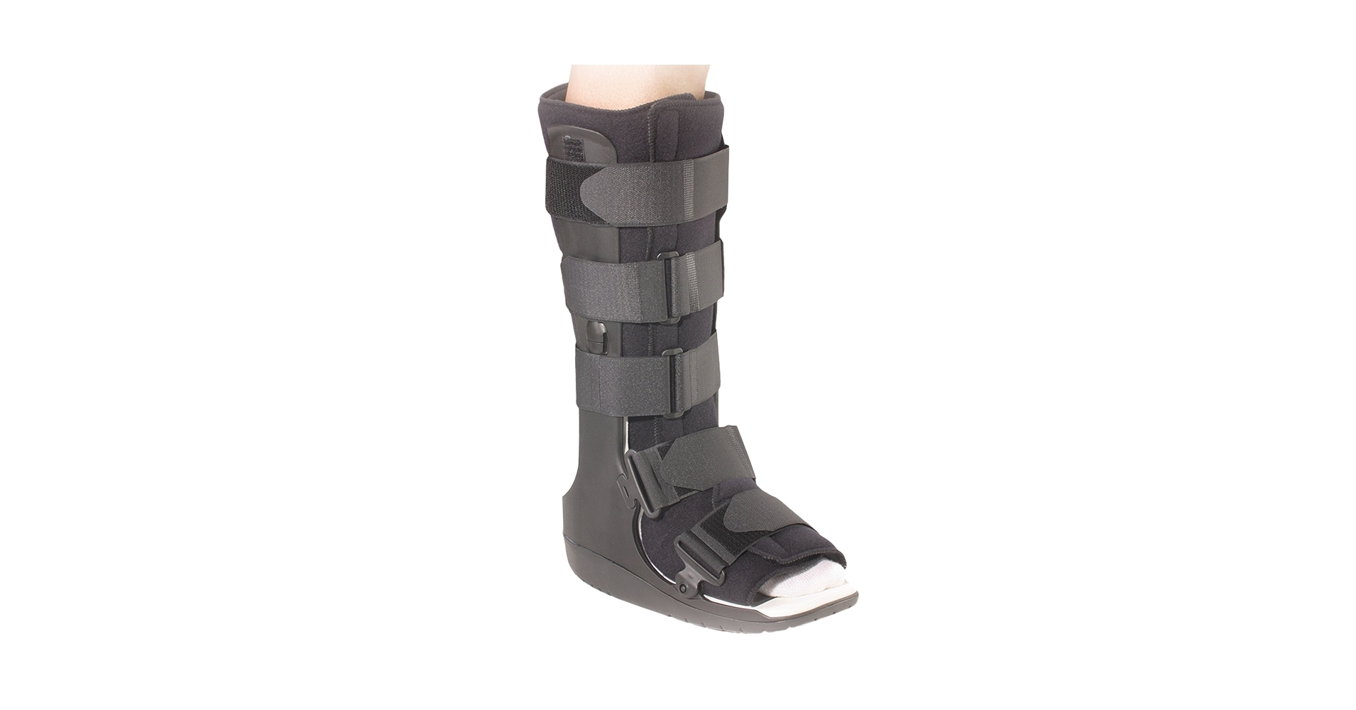 Amazon.com: OTC High Top Leg Cast Walker Boot, Black, Medium
