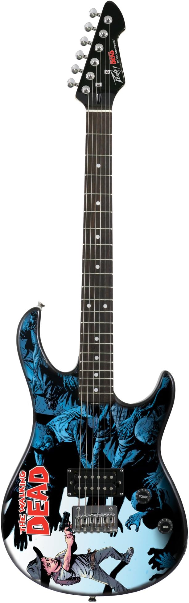 Walking Dead Carl Surrounded PX Rockmaster Guitar