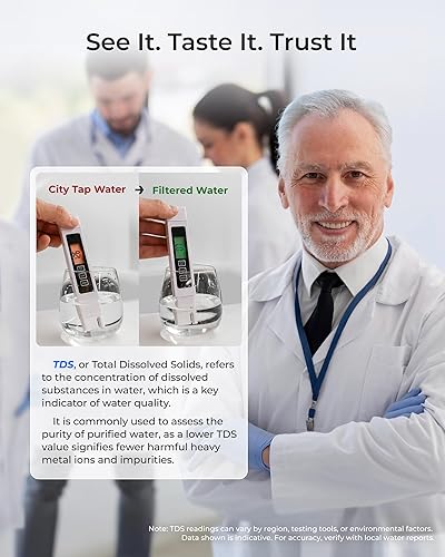 Miniatura 6 de Calor instantáneo Waterdrop K19-H Sistema de ósmosis inversa para encimera, encimera de filtro de agua de ósmosis inversa, 31 de puro para drenar, 4