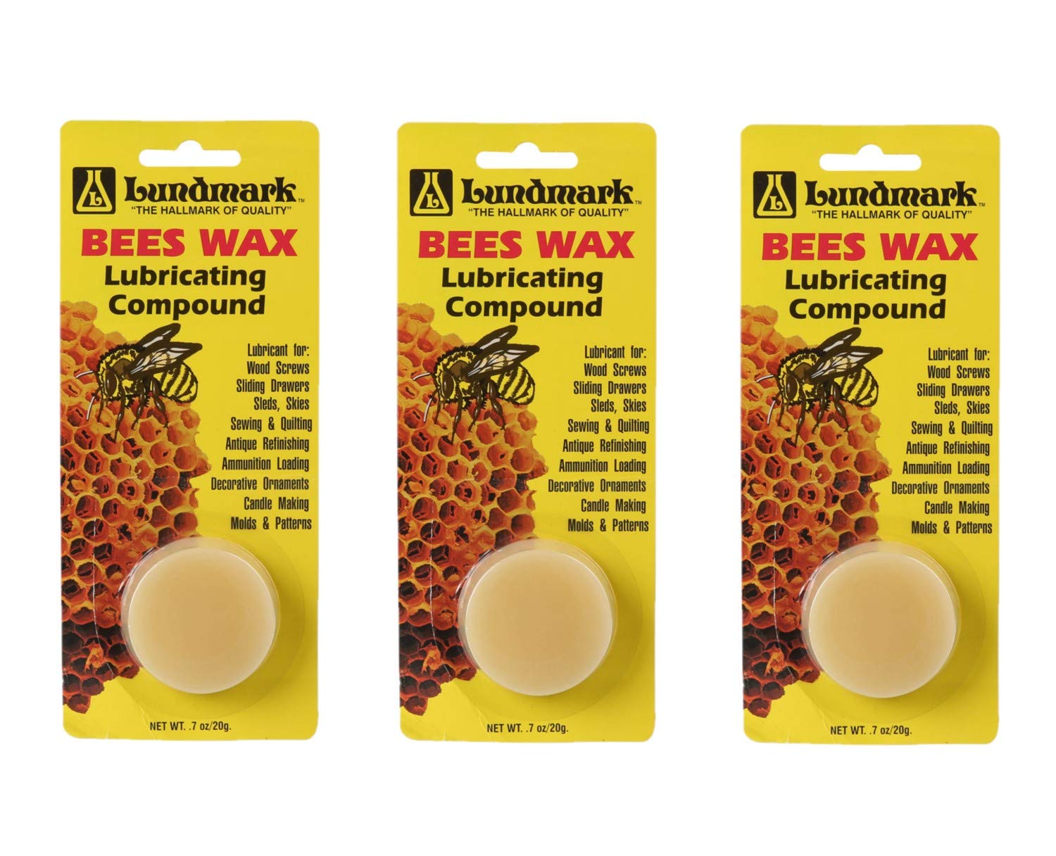 Lundmark Wax Machine Lubricant, Wax, 0.7 oz