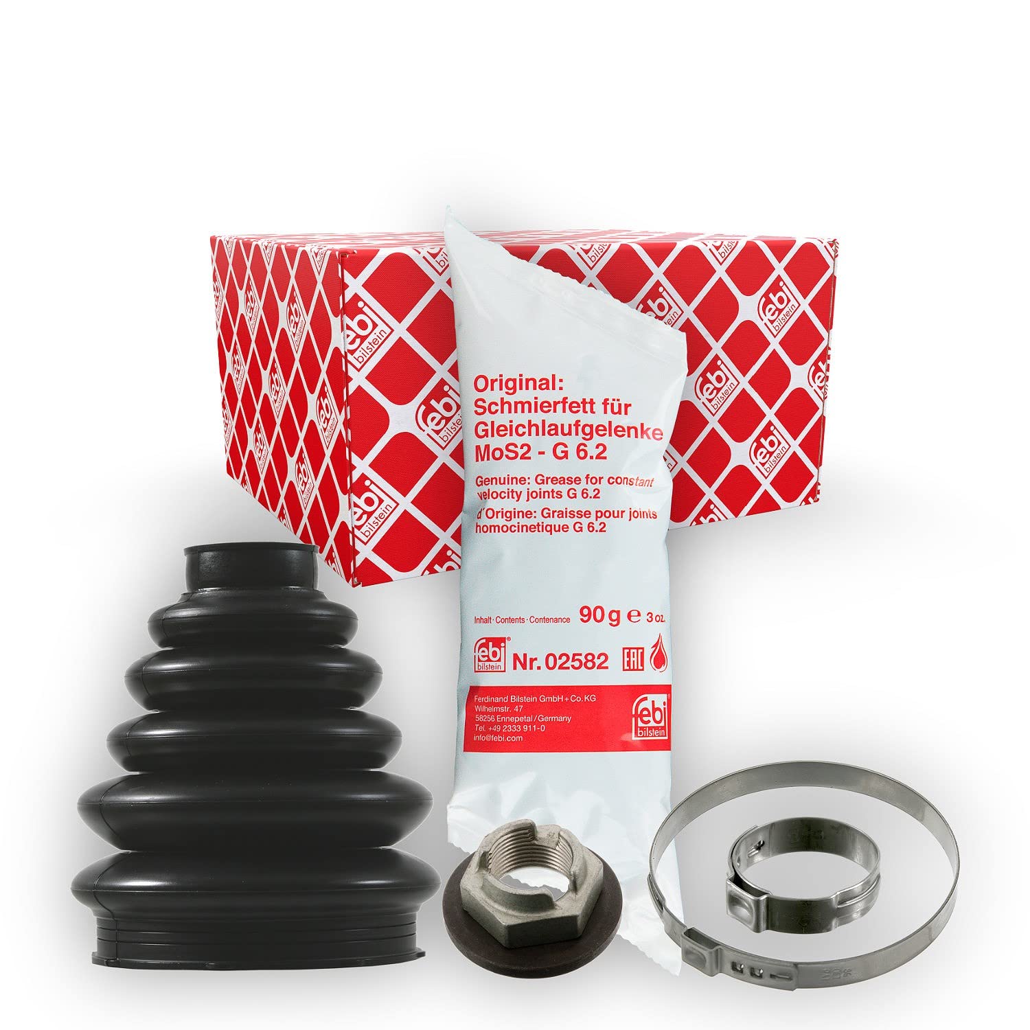 CV Joint Boot fits FORD FOCUS Mk1 1.6 Front Outer 98 to 05 Manual Transmission