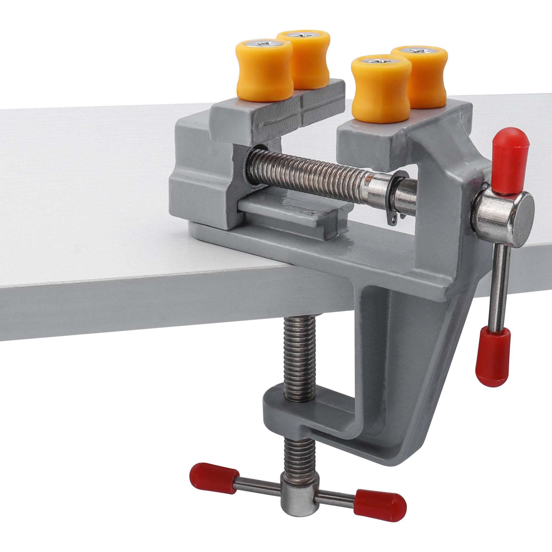 Mini Bench Vise Portable Workbench Vise Small Drill Press Clamping Vise Table Clamps for Woodworking Hobby Jewlery Crafts Repairing