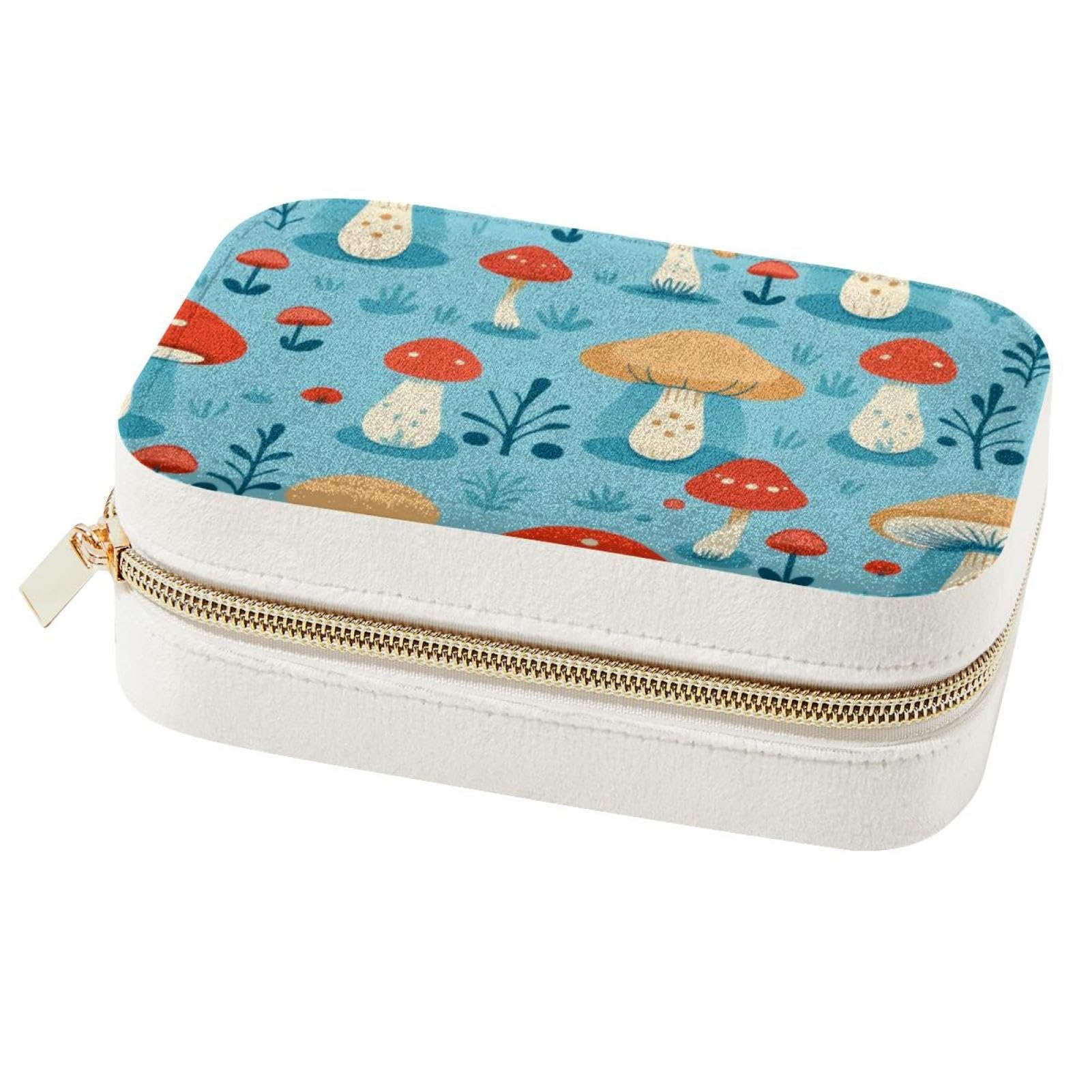 Boîte à bijoux élégante et spacieuse, coffret double couche pour fille