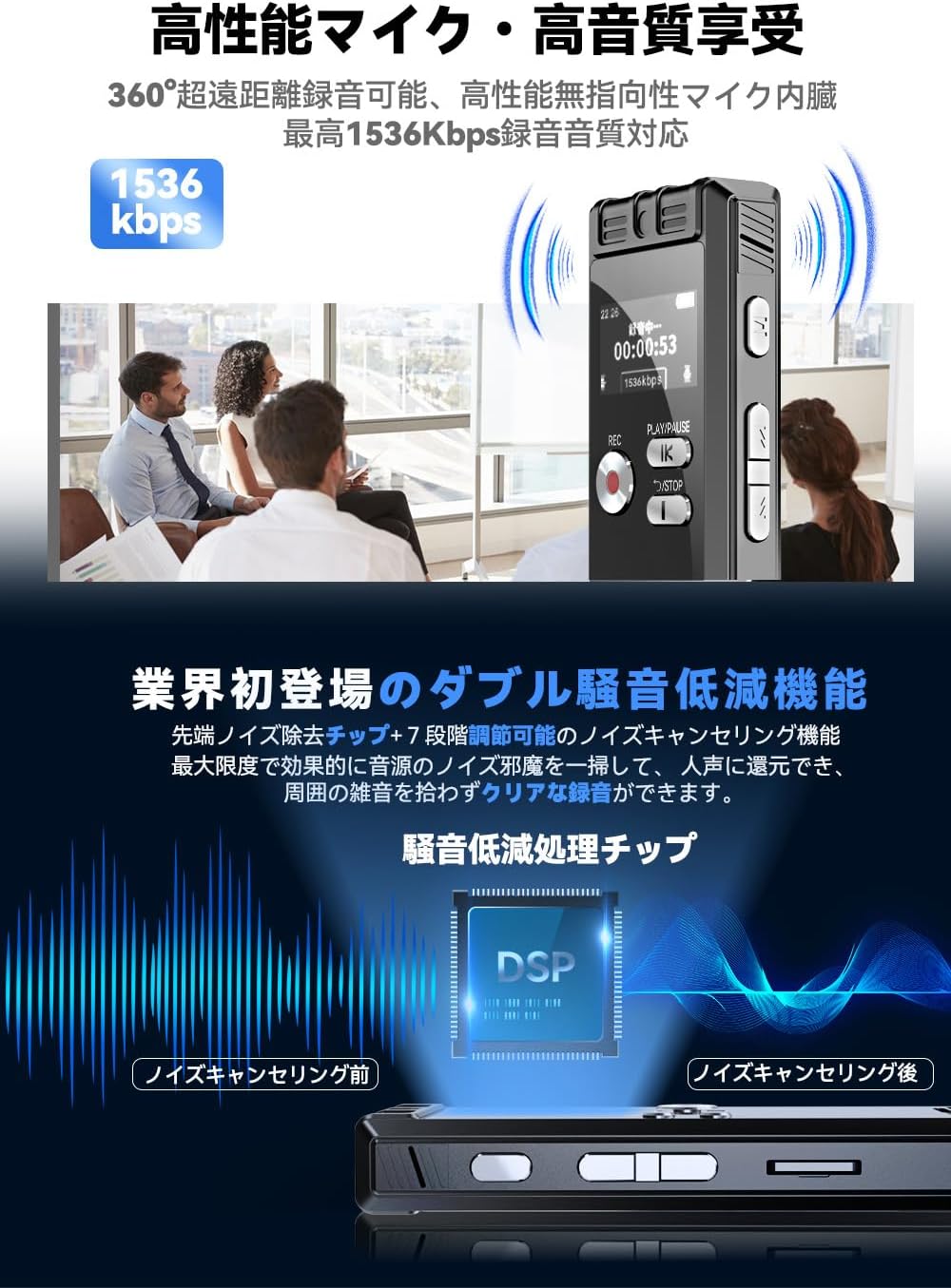❤ボイレコや動画鑑賞・ラジオ機能も搭載♪❤多機能＆多用途❣MP3プレーヤー 楽天市場】スマホ ボイスレコーダー 画面が見やすくスマホ通話も
