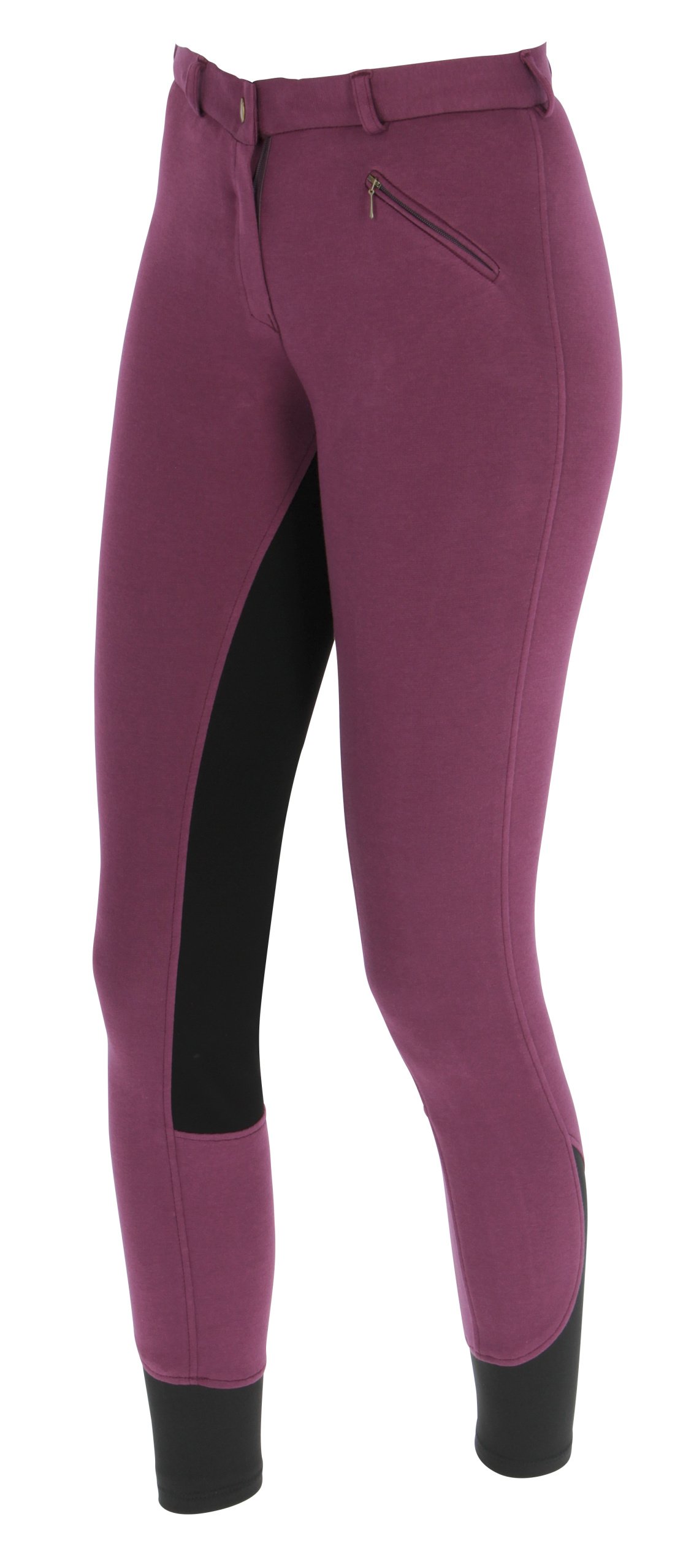 Covalliero Children's riding breeches, economic blackberry, size 122