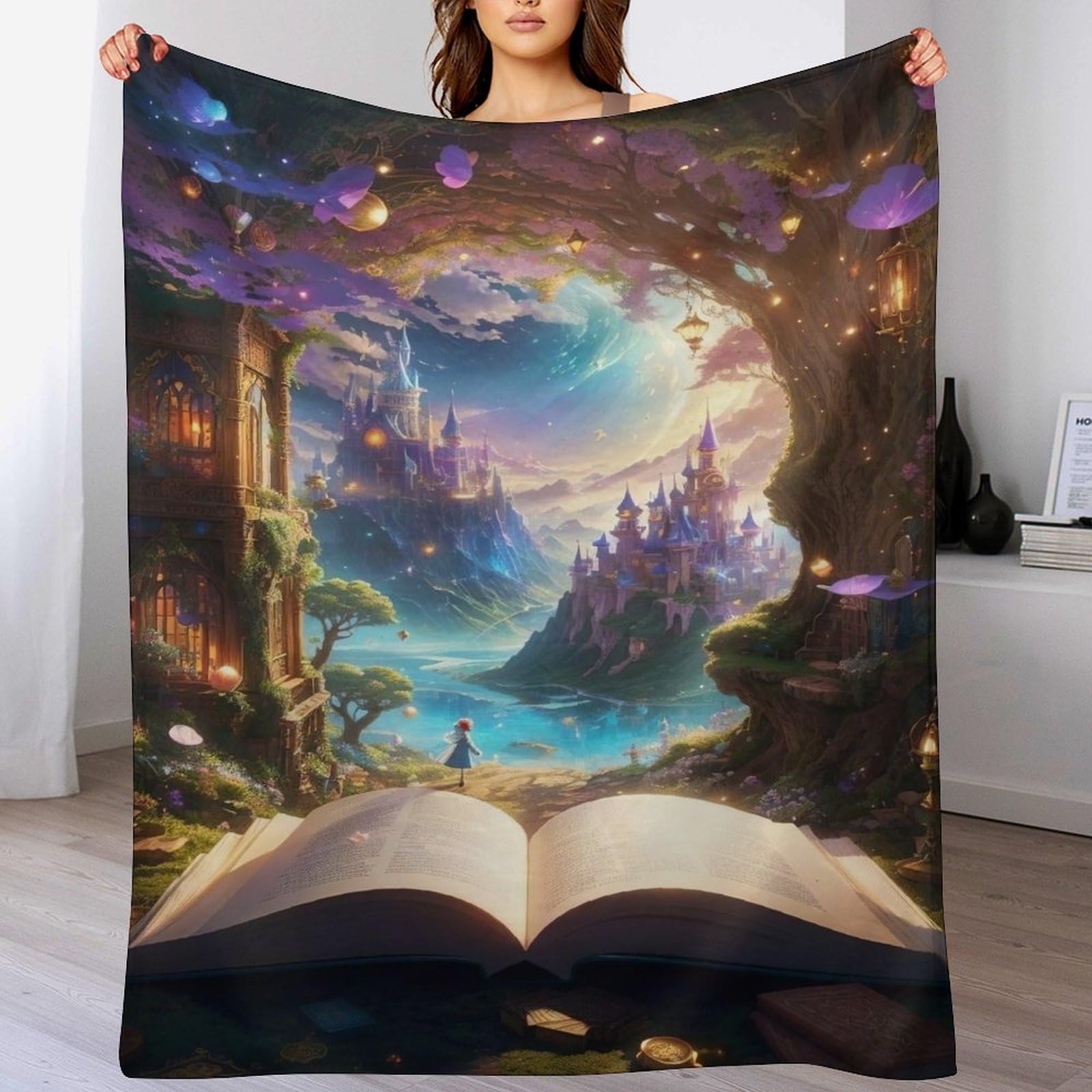 Couverture livre plaid canapé et lit pour vos soirées lecture cocooning