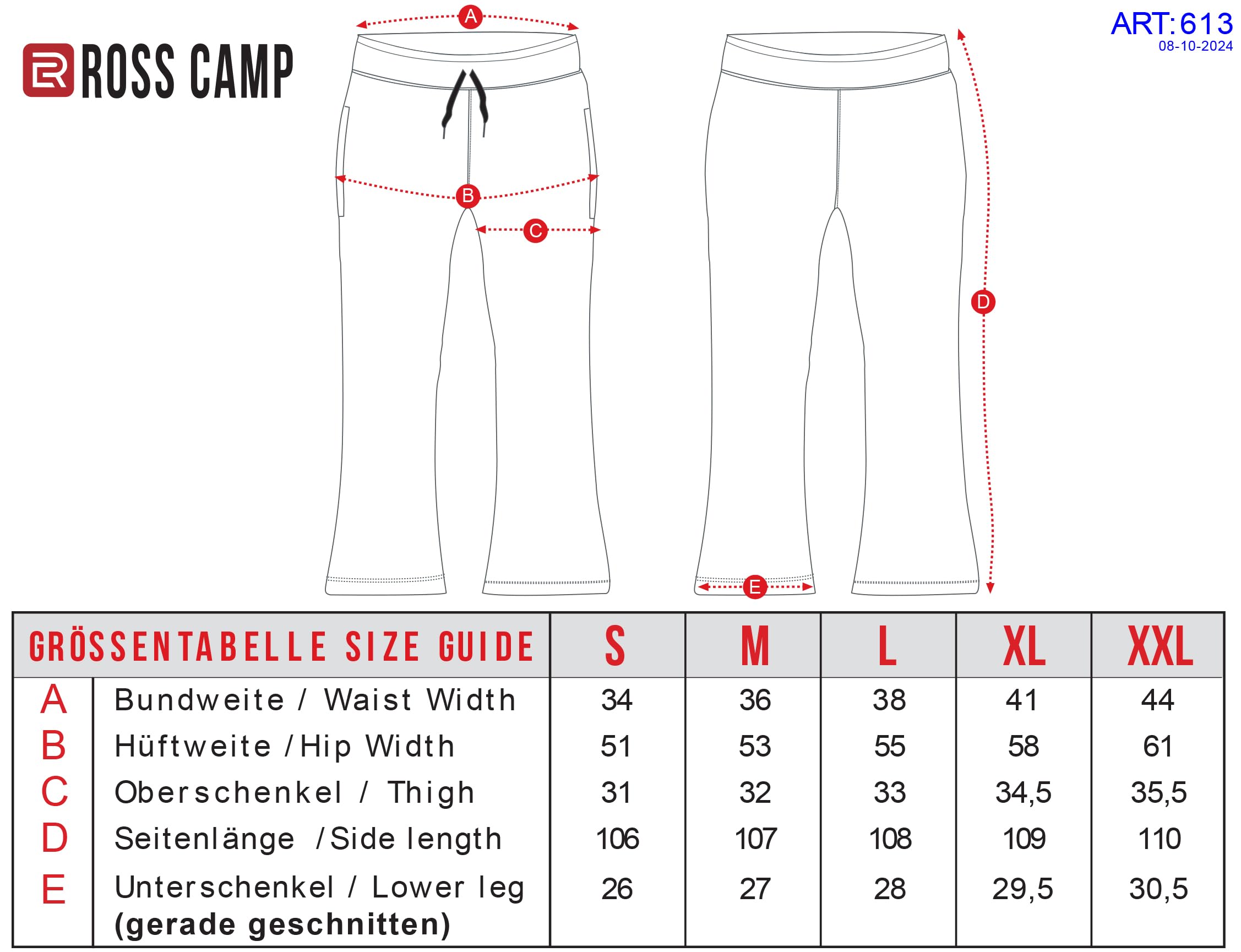 ROSS CAMP Pantalones de chándal para mujer, de algodón, largos, de entrenamiento, pantalones de correr, cómodos, pantalones de chándal de pierna ancha con cintura elástica, pantalones de yoga