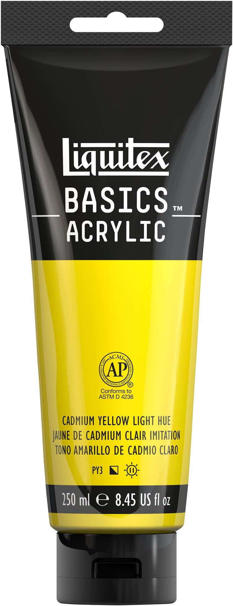 LiquitexBASICS ACRYL 250ML CAD LT YLW