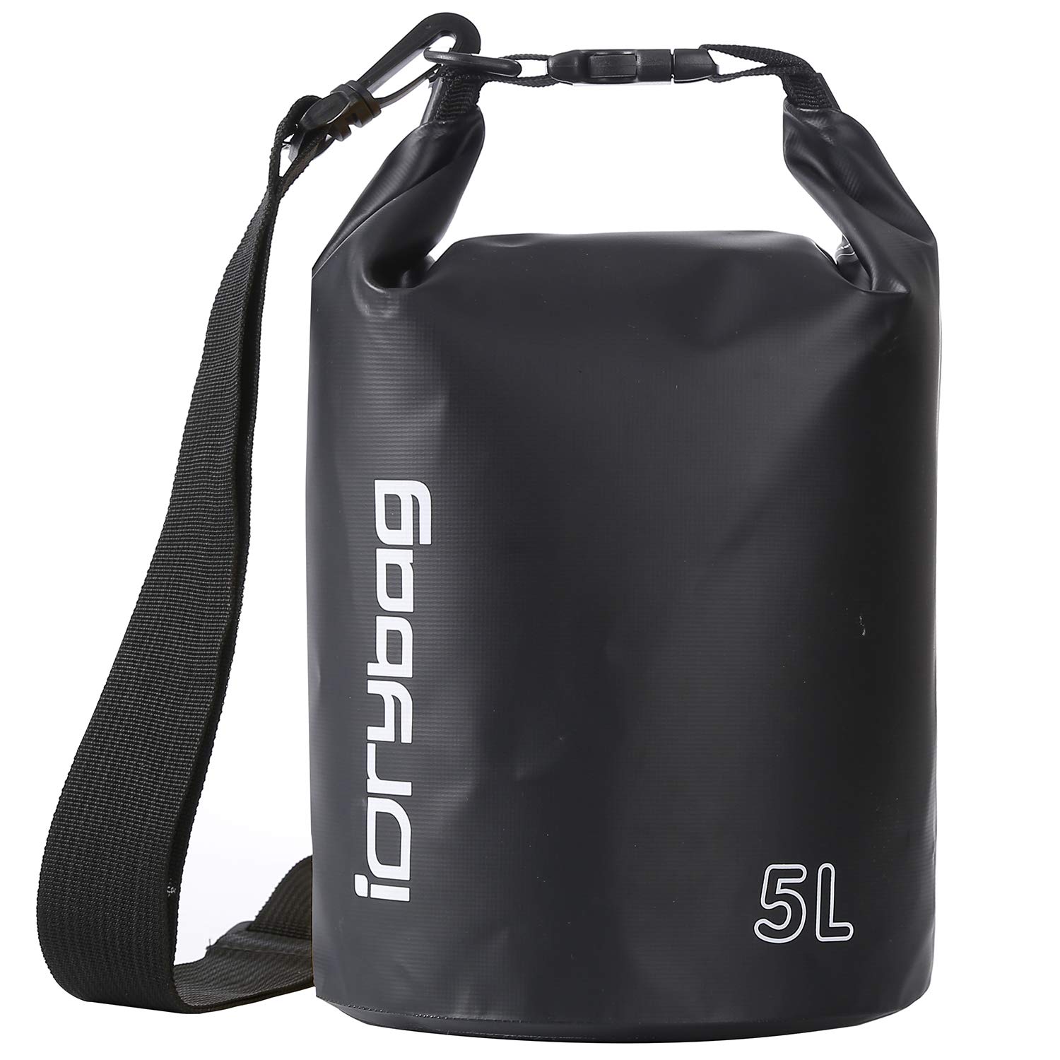 IDRYBAG Dry Bag Waterproof Floating, PVC Waterproof Bag Roll Top, 2L/5L/10L/15L/20L Dry Bag Kayak Storage for Kayaking, Boating, Rafting, Swimming, Hiking, Camping, Travel, Beach