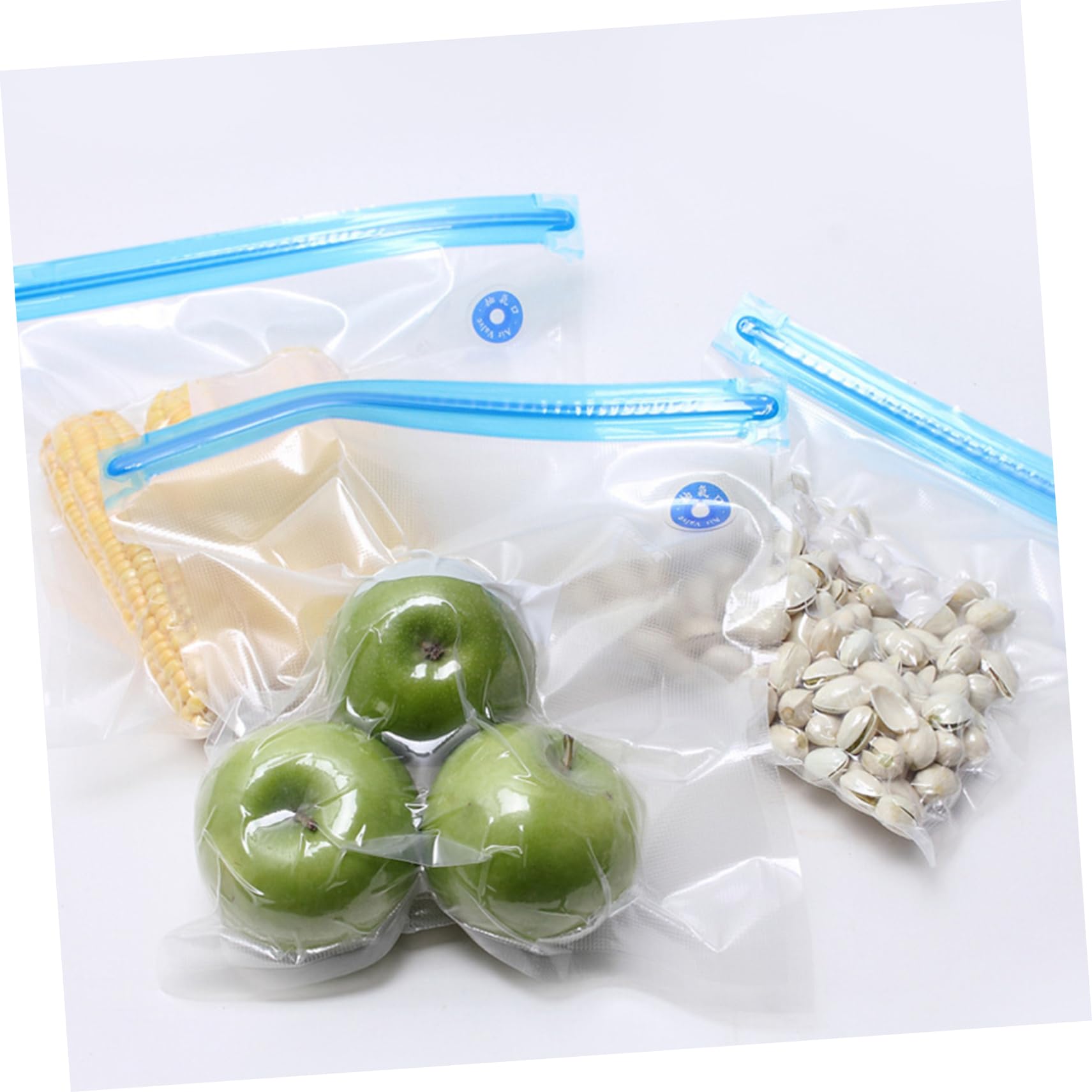 Cabilock Food Set 10 Pack Reusable -free Vacuum Sealer Bags for Cooking and Storage Large Size