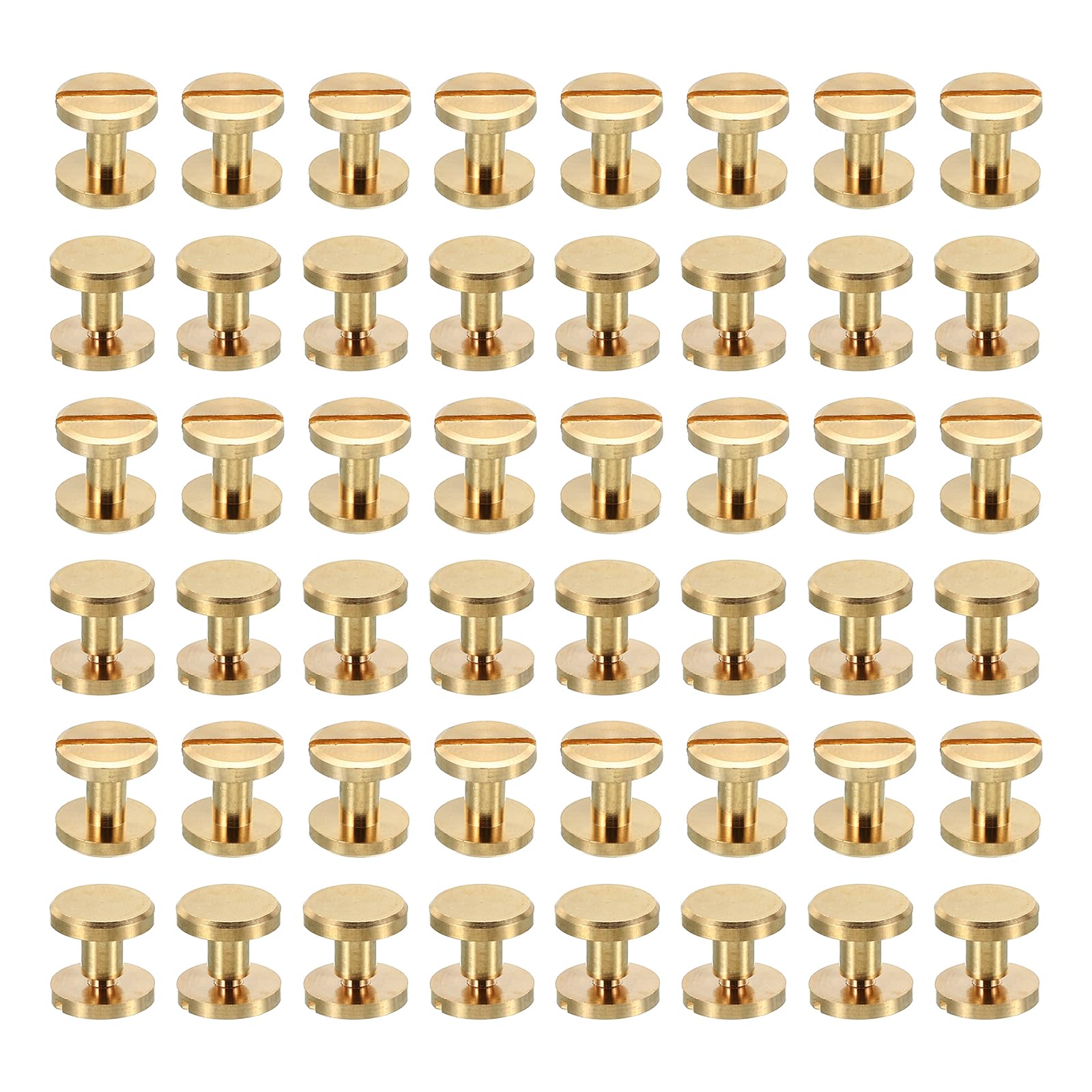 PATIKIL 50 Sets Chicago Screws