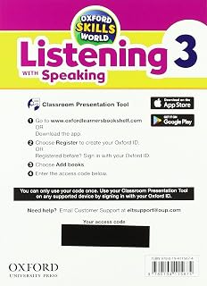 Oxford Skills World. Listening &amp; Speaking 3. Classroom Presentation Tool Access Card