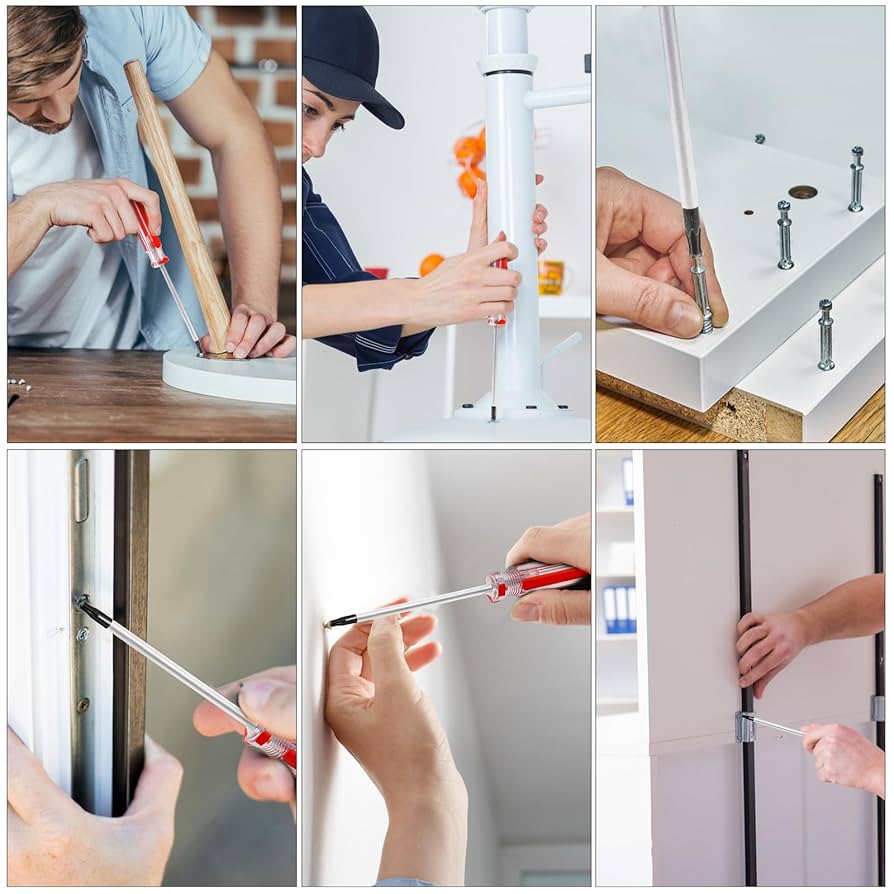 とるま T15 Torx Security Screwdriver with Magnetic Tip Plastic Grip