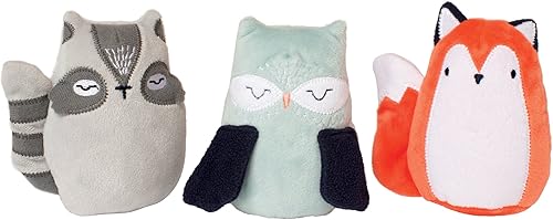 Miniatura 2 de Manhattan Toy Camp Acorn Canoe Buddies - Juguete de peluche suave para bebé, color naranja, 9 x 4 x 5 pulgadas