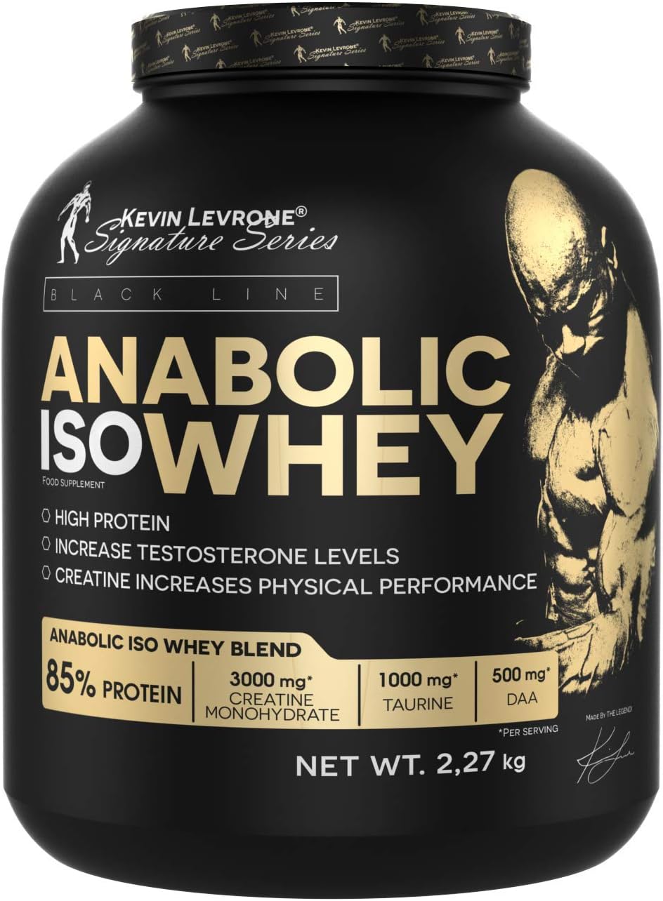 Kevin Levrone Anabolic Iso Whey Blackline 2Kg Coffee Frappe Flavour