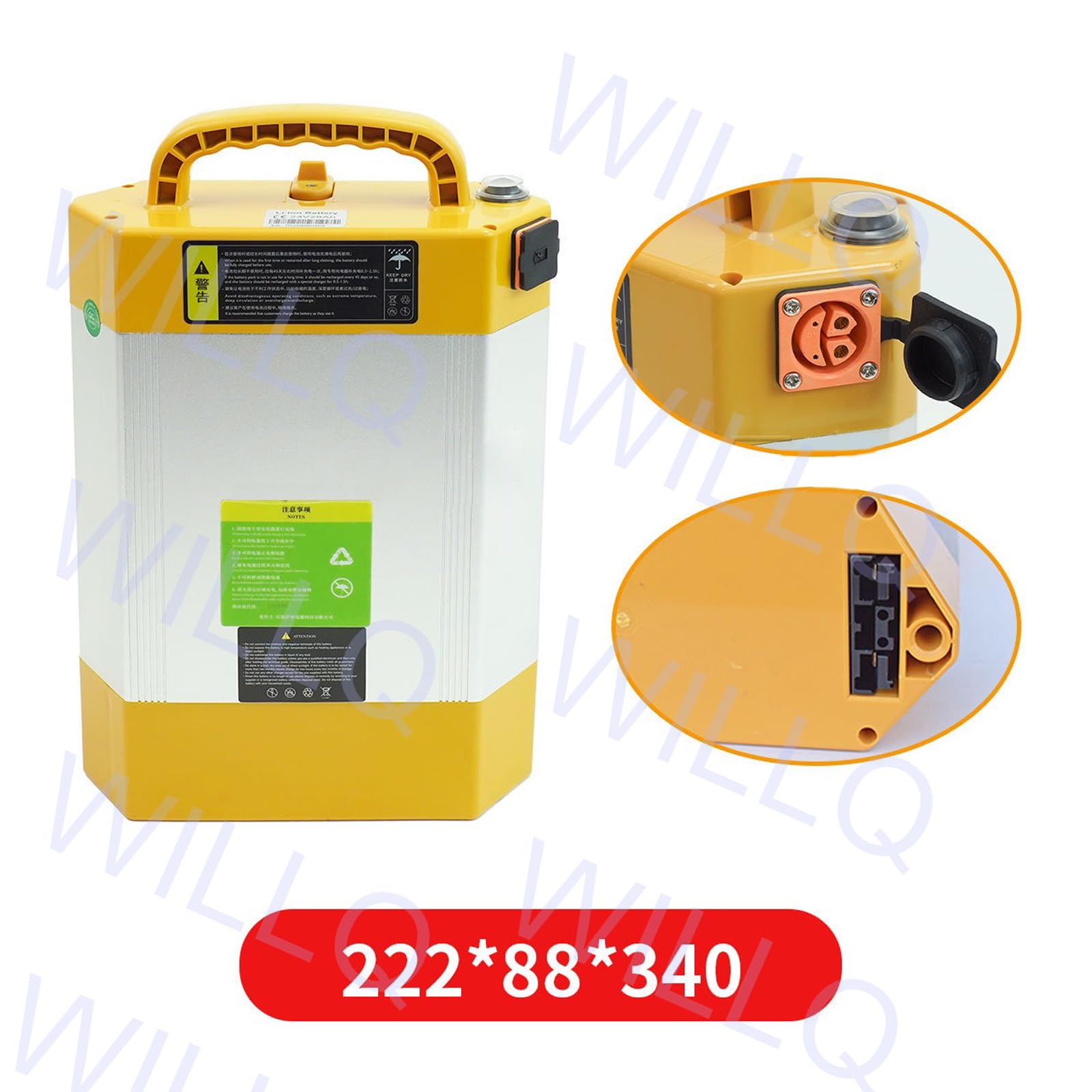 Batteria per transpallet elettrico 24V 28Ah LiFePO4 con funzione CAN per kit motore carrello elevatore elettrico CBD15J-LI2,24v28ah b
