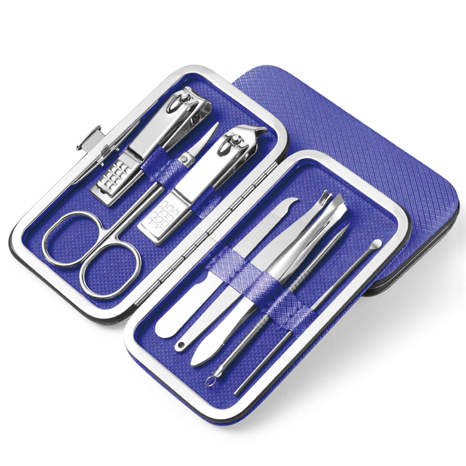 Manicure Pedicure Set Nail Clippers Kit, POPBANG Stainless