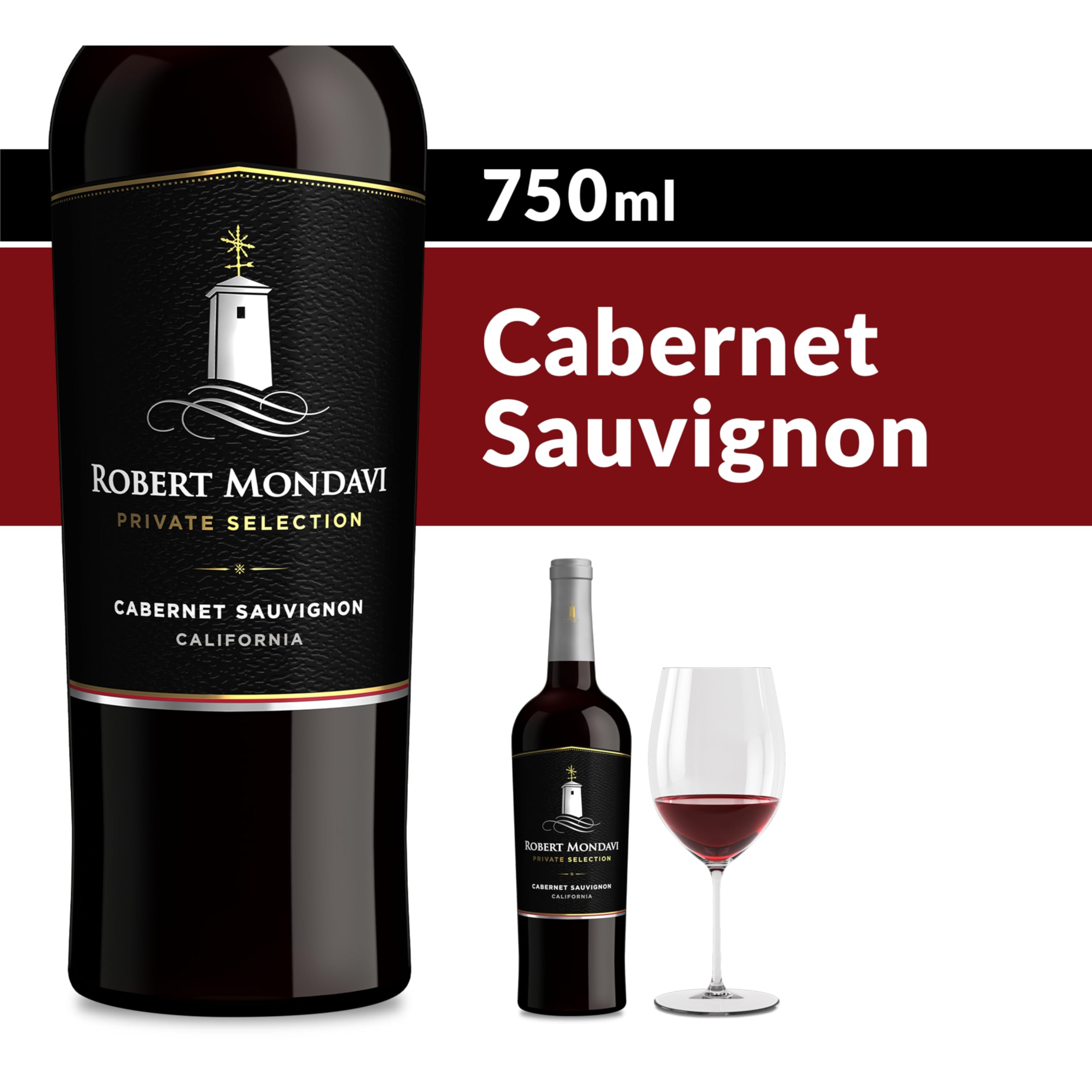 Robert Mondavi Private Selection Cabernet Sauvignon Red Wine, 750