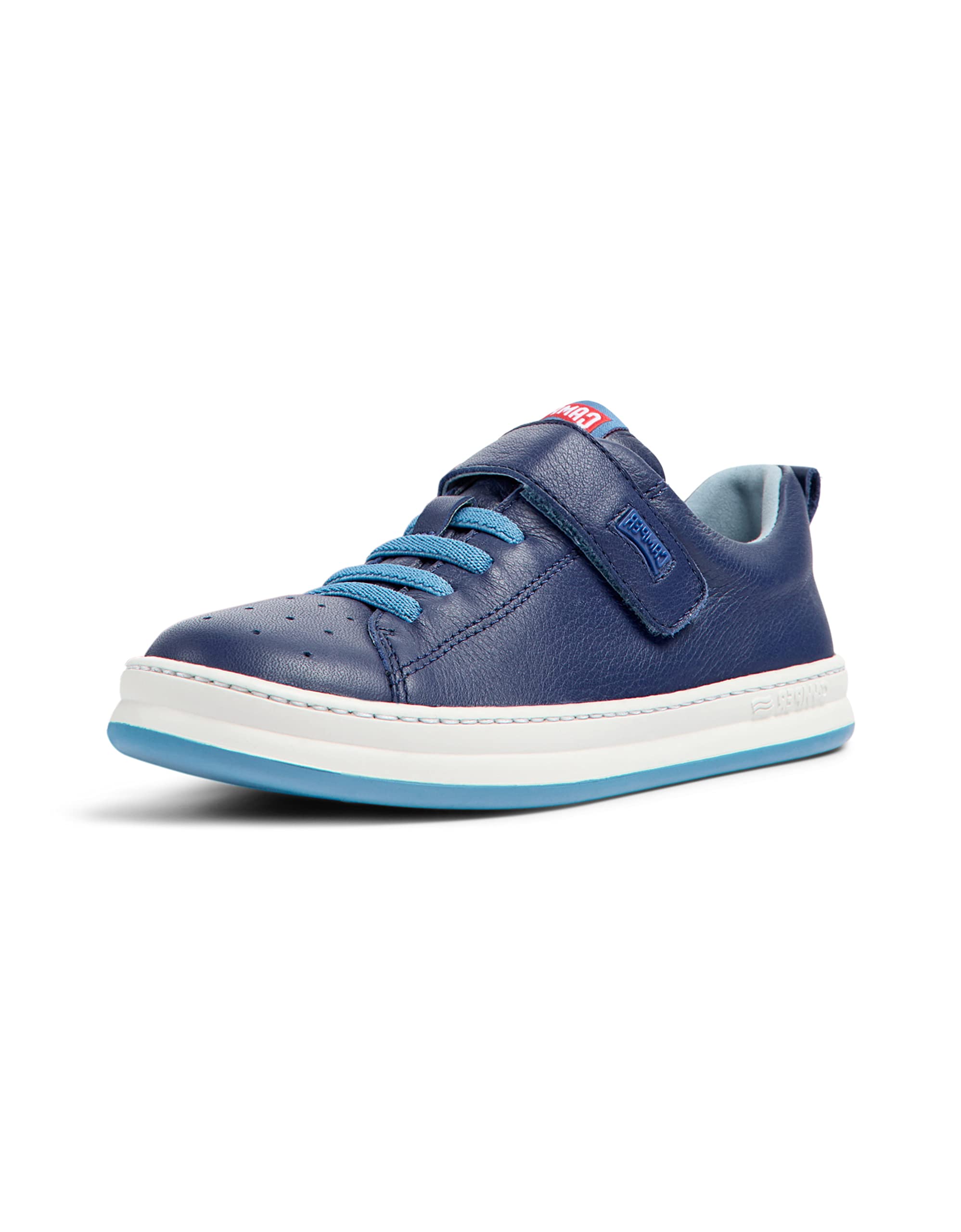 Camper Runner Four Kids K800247 Sneaker, Blue, 7.5 UK Child
