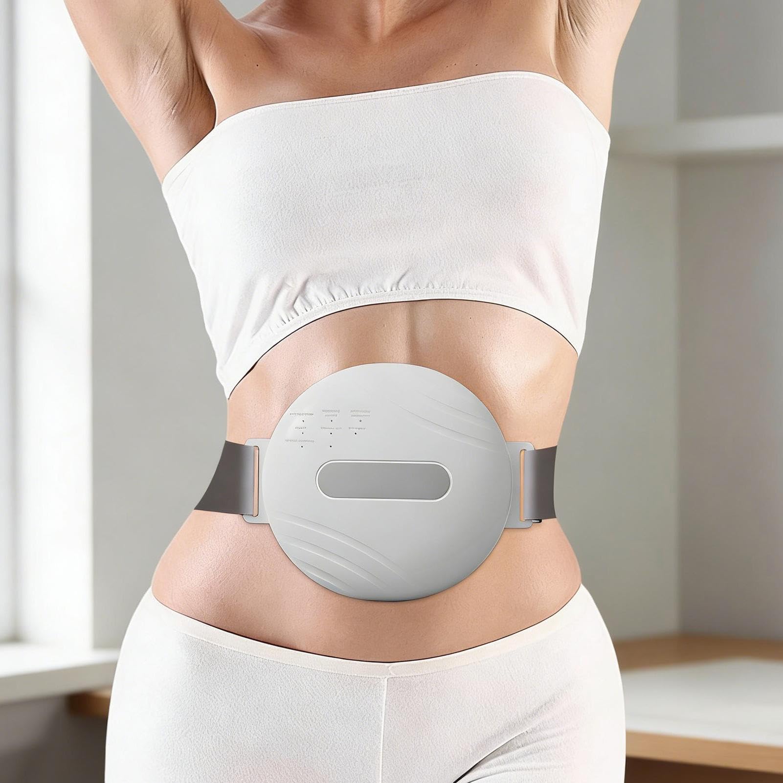 Massageur abdominal Appareil Abdominal Électrique sans Fil Chauffant