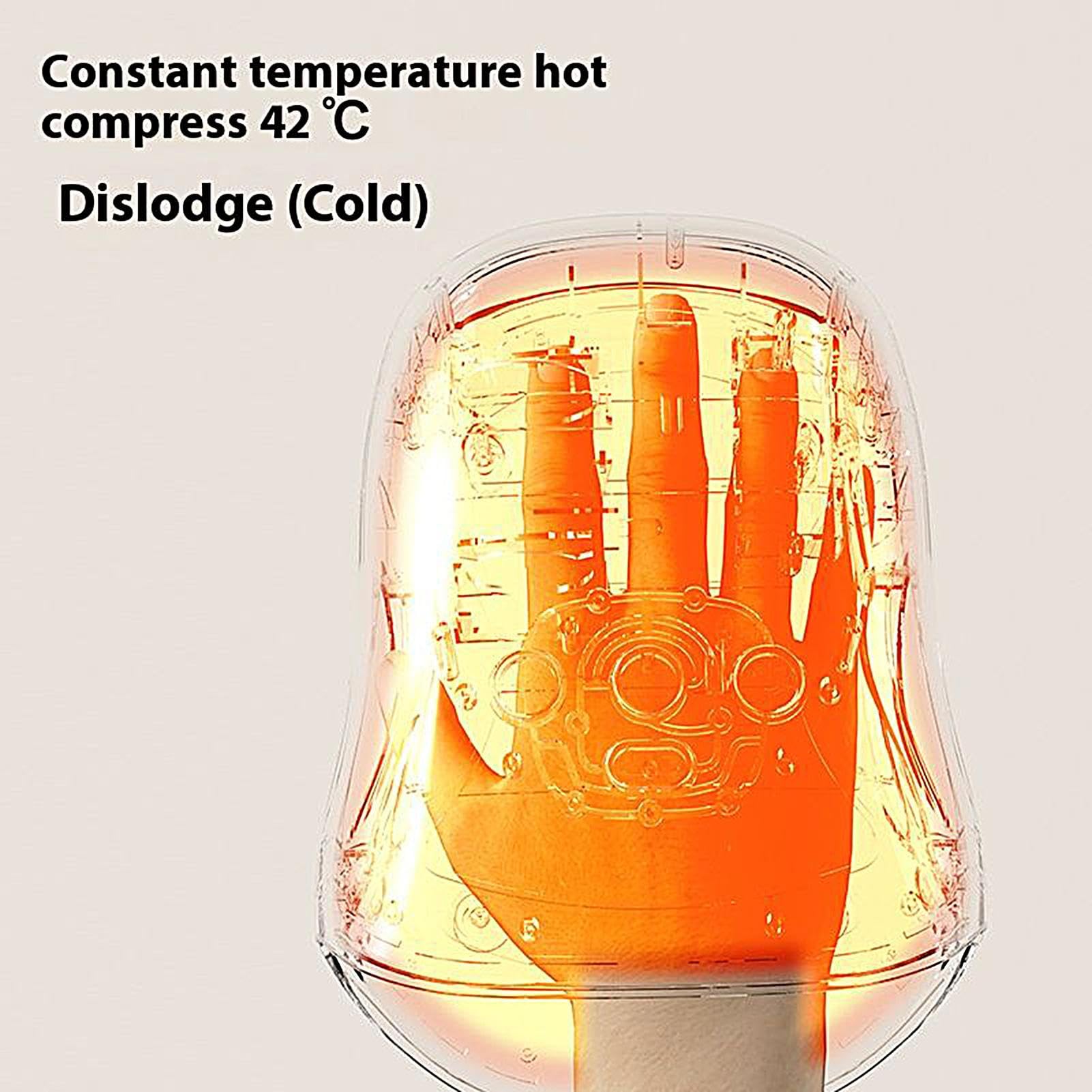 Masajeador De Artrosis Manos, Masajeador Manos Con Calor Y Compresión, Masajeadors Muscular Inalámbrico, Masaje De Mano Inalámbrico Para Artritises Y Túnel Carpiano 3 Modos Para La Circulación