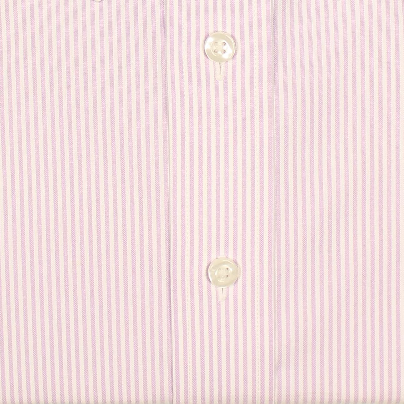 Gold Label Men's Big and Tall Wrinkle-Free Long Sleeve Button-Down Dress Shirt with Point Collar and Chest Pocket