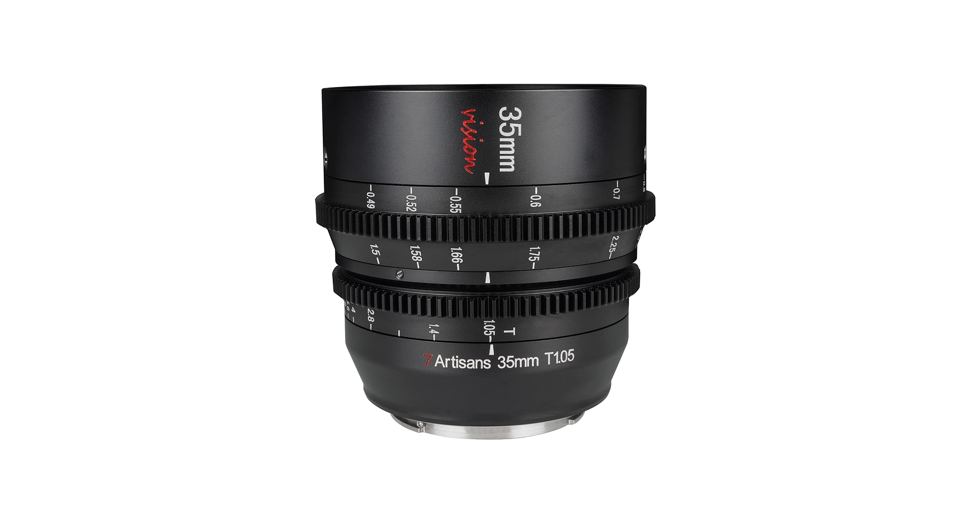 Amazon | 7artisans 35mm T1.05 シネレンズ マニュアルフォーカス APS
