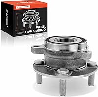 Vista 1 de A-Premium Cojinete de rueda trasera y conjunto de cubo con 4 lengüetas compatible con Mazda MX5 Miata 2016-2022, solo RWD