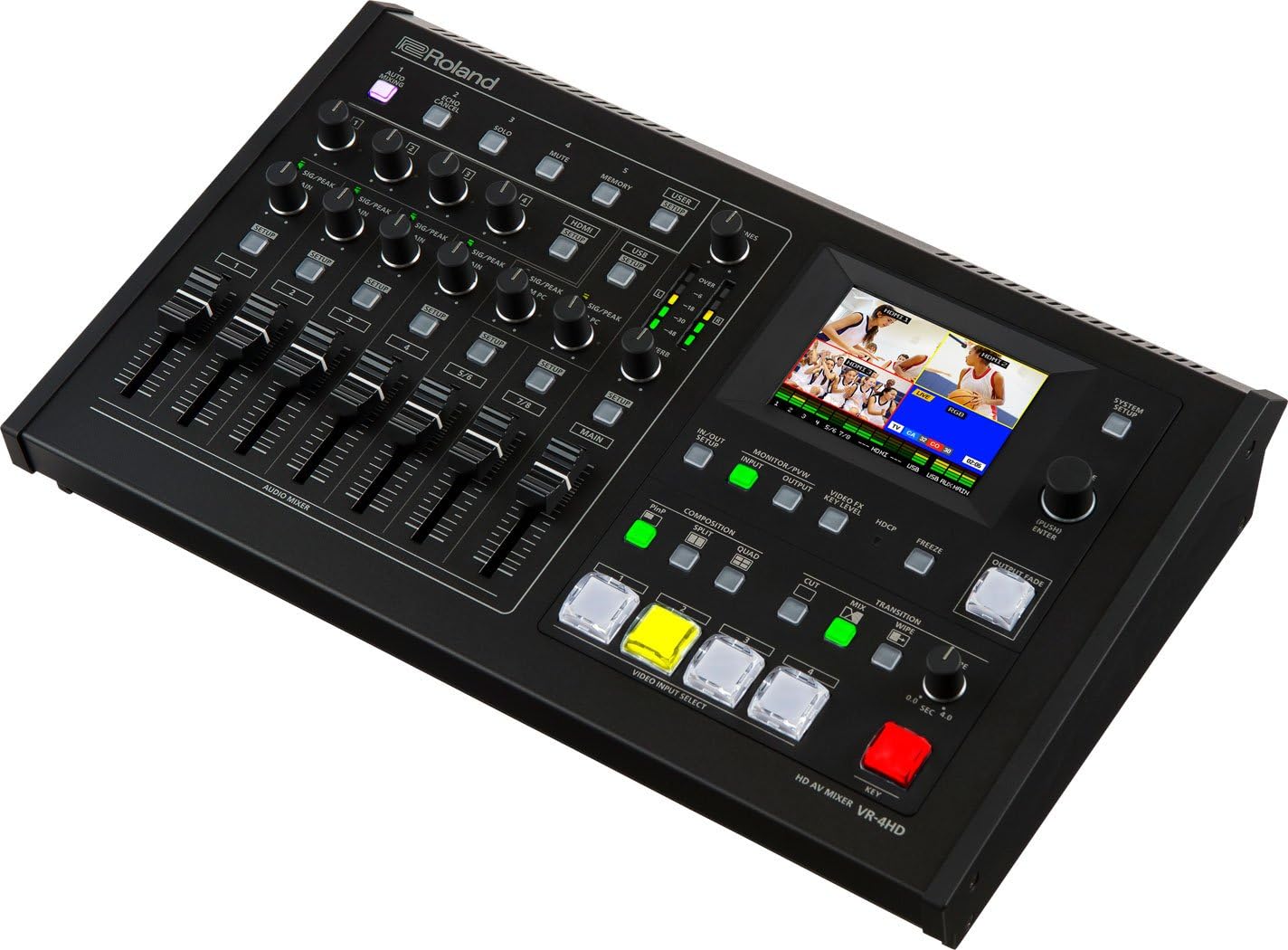 ローランド HDMI対応AVミキサー Roland AV Mixer VR-4HD 返品種別A